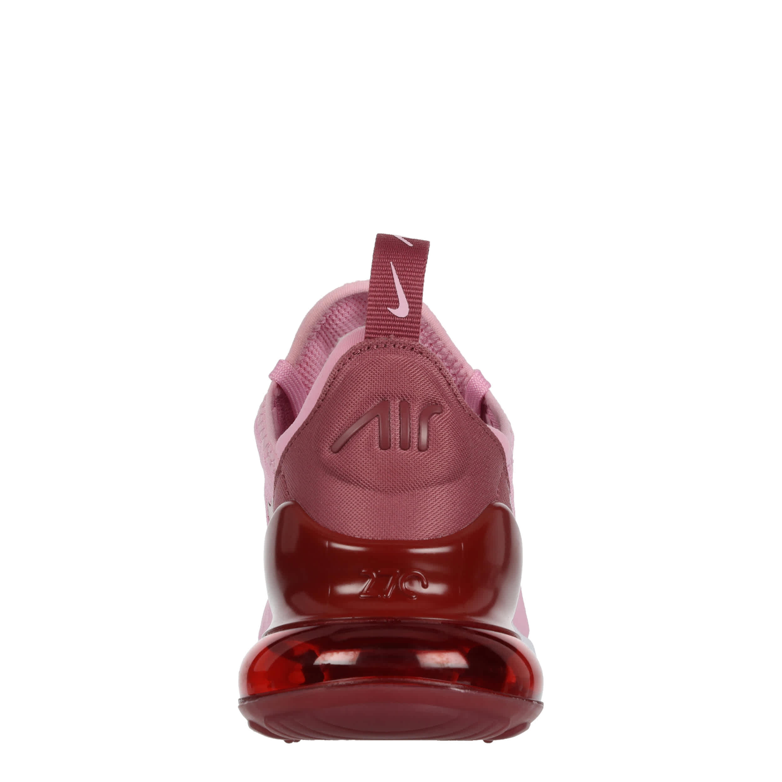 NIKE-WOMENS AIR MAX 270 SNEAKER-PINK & RED