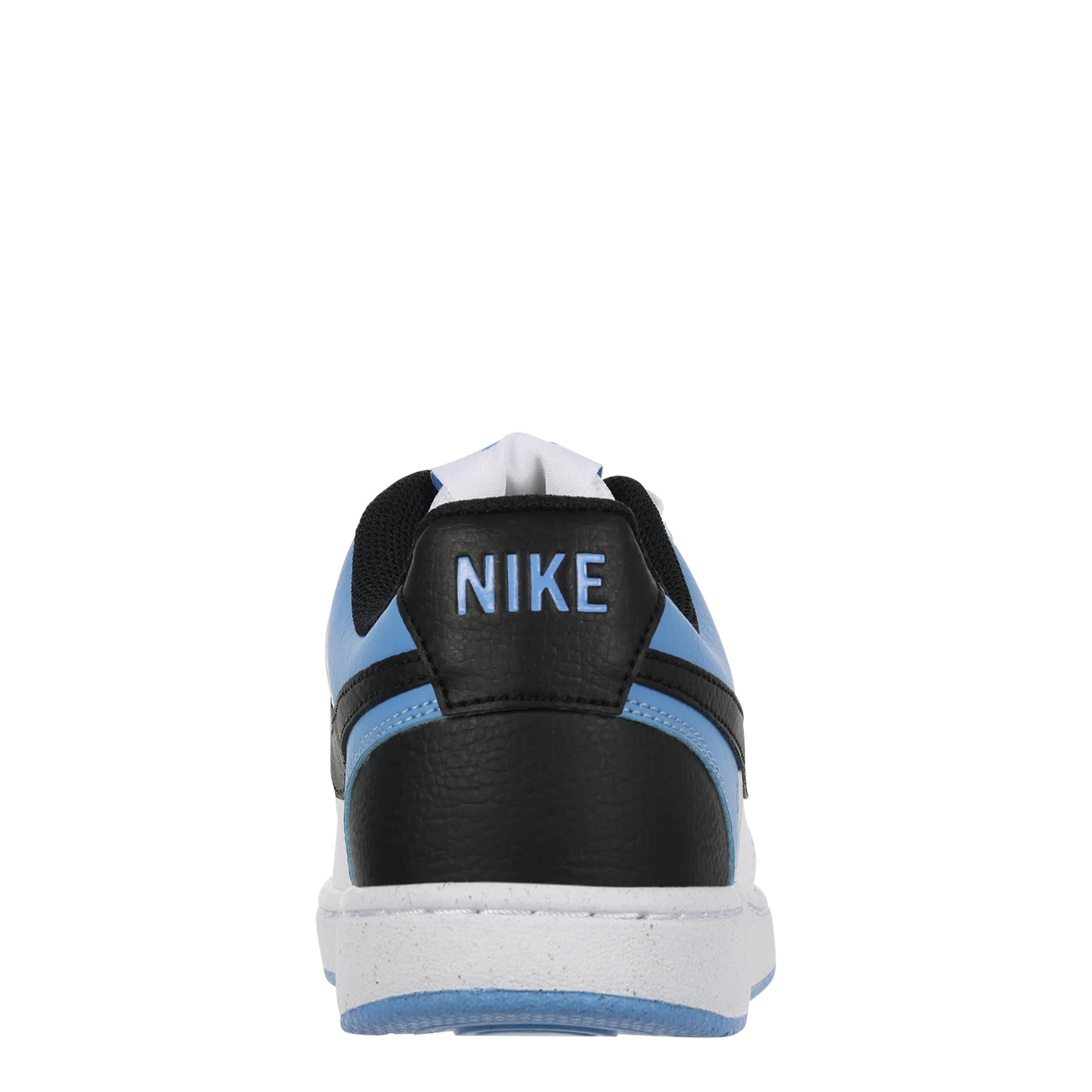 NIKE-WOMENS COURT VISION LOW SNEAKER-LIGHT BLUE & BLACK