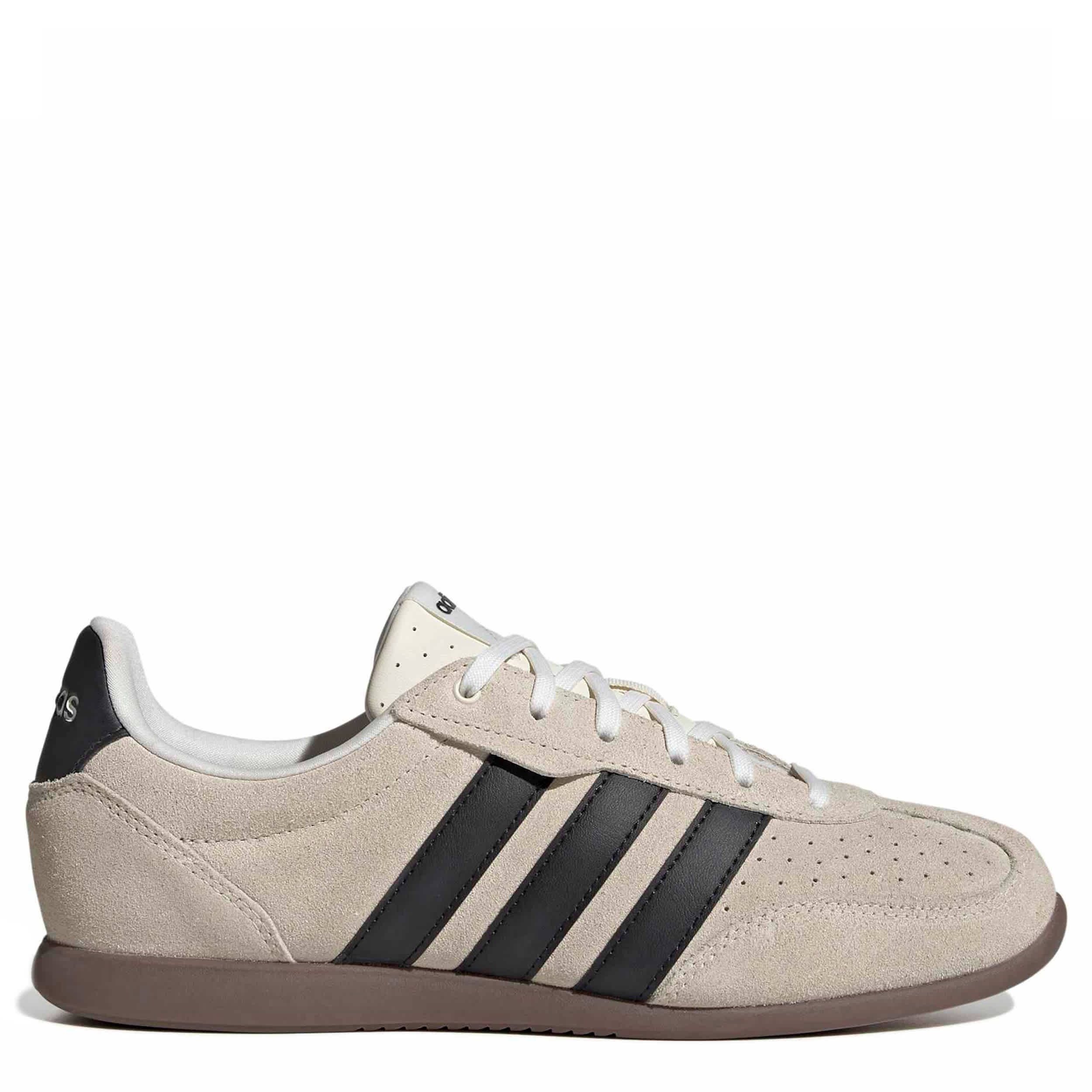 ADIDAS-WOMENS BARREDA LO SNEAKER-OFF WHITE & BLACK