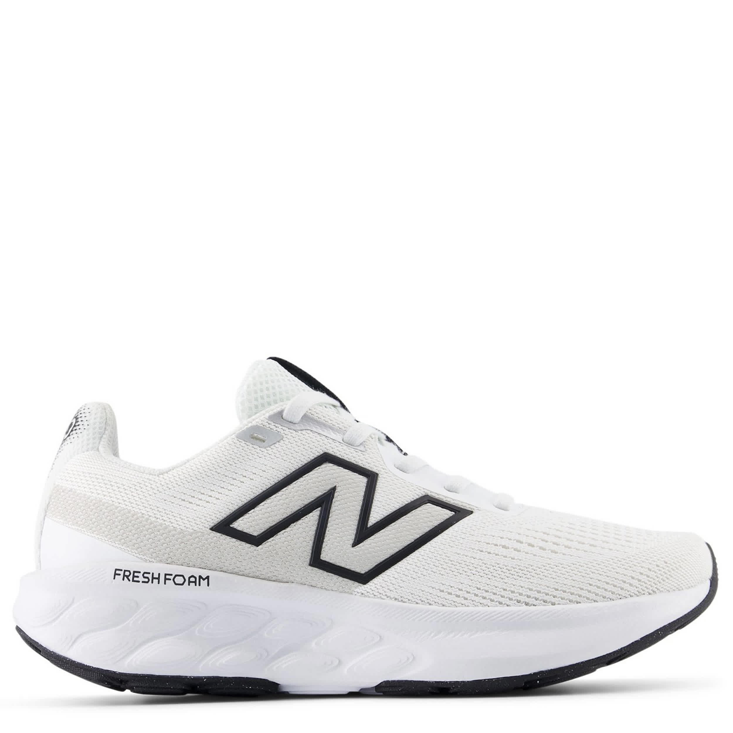 NEW BALANCE-WOMENS 520 V9 RUNNING SHOE-WHITE & BLACK