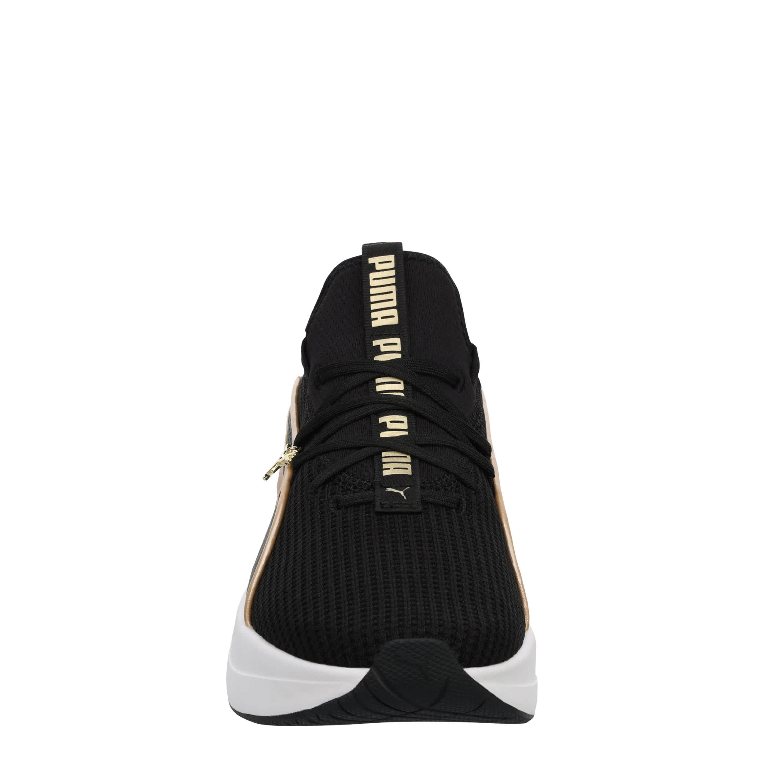 PUMA-WOMENS SABRINA RUNNING SHOE-BLACK & GOLD