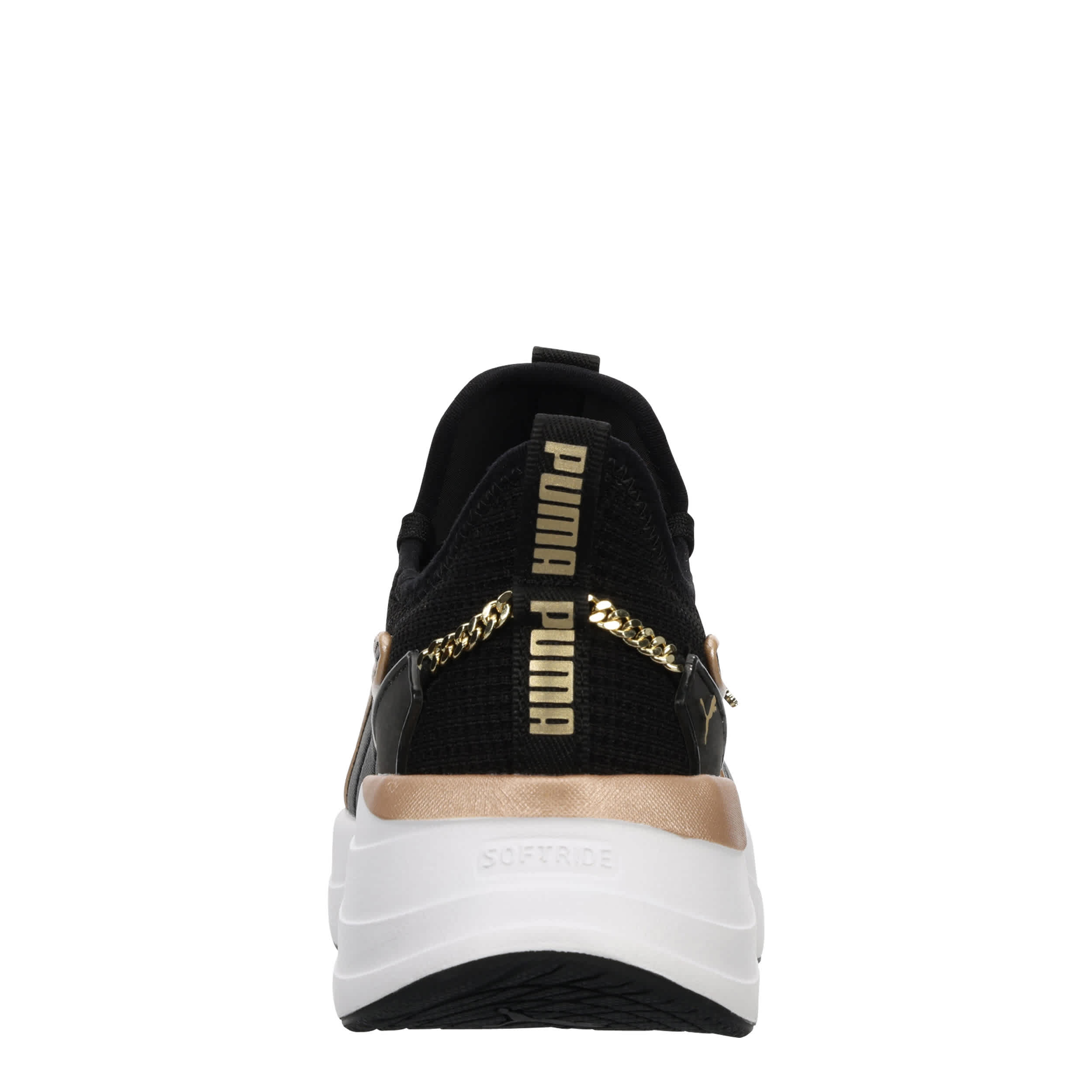 PUMA-WOMENS SABRINA RUNNING SHOE-BLACK & GOLD