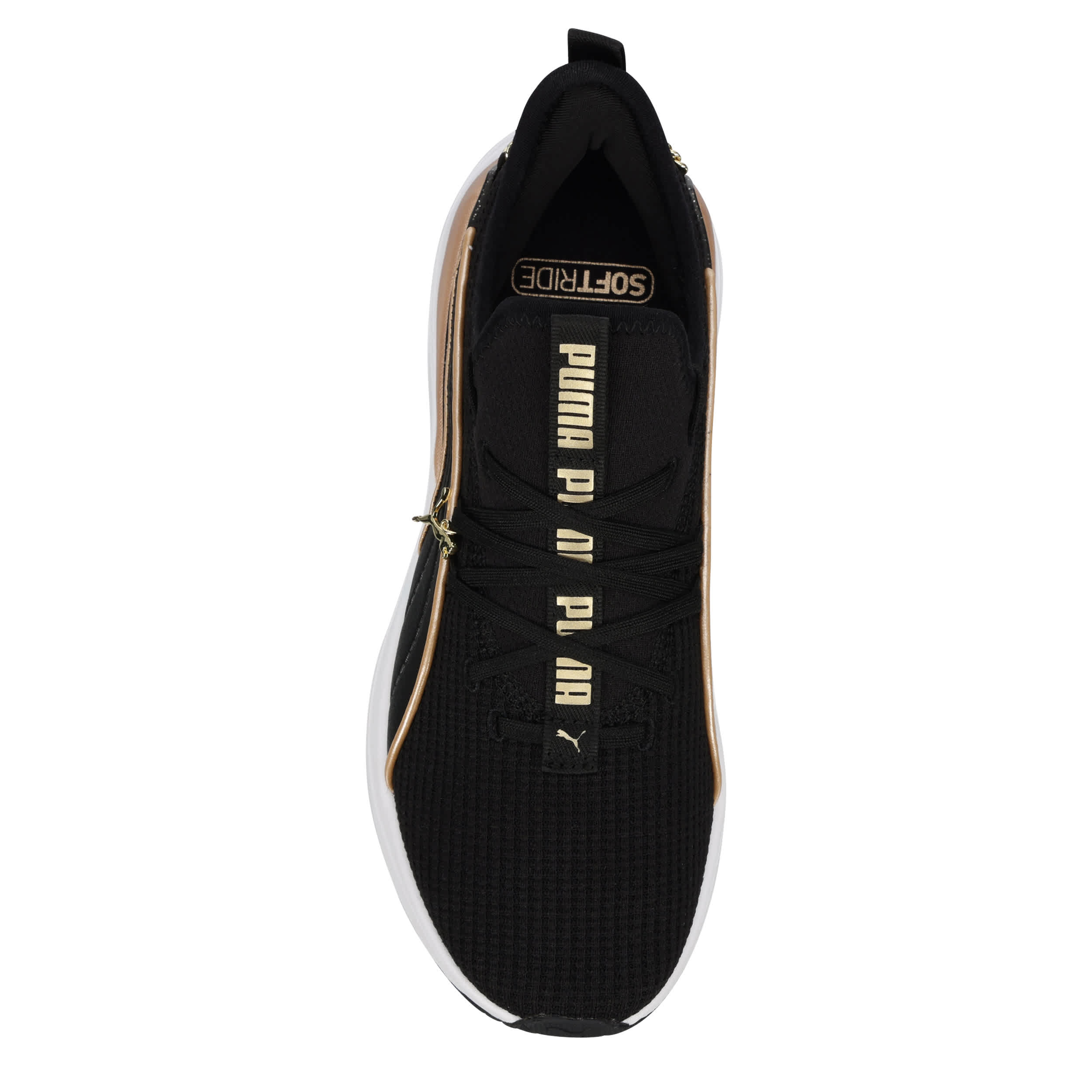 PUMA-WOMENS SABRINA RUNNING SHOE-BLACK & GOLD