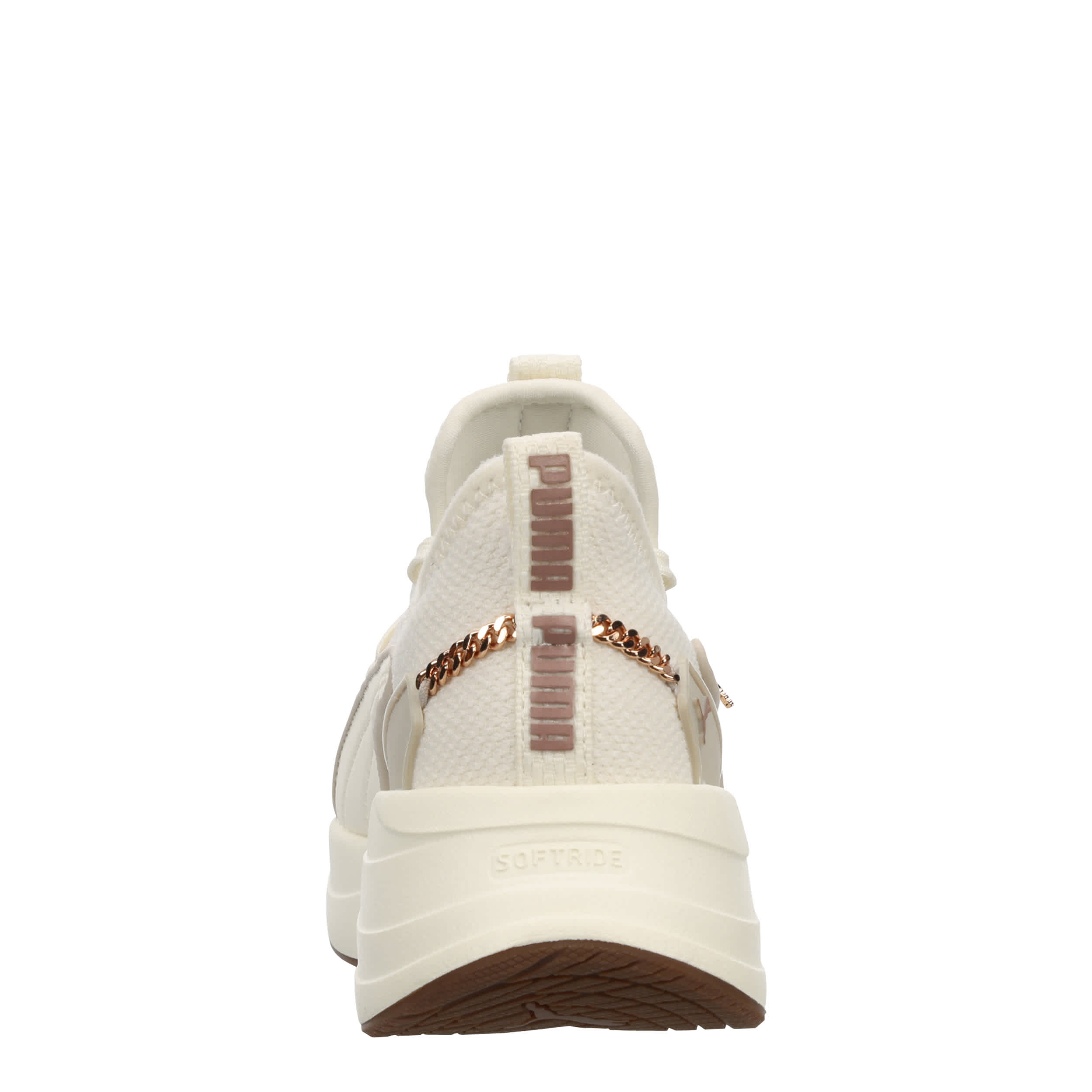 PUMA-WOMENS SABRINA RUNNING SHOE-OFF WHITE & ROSE GOLD