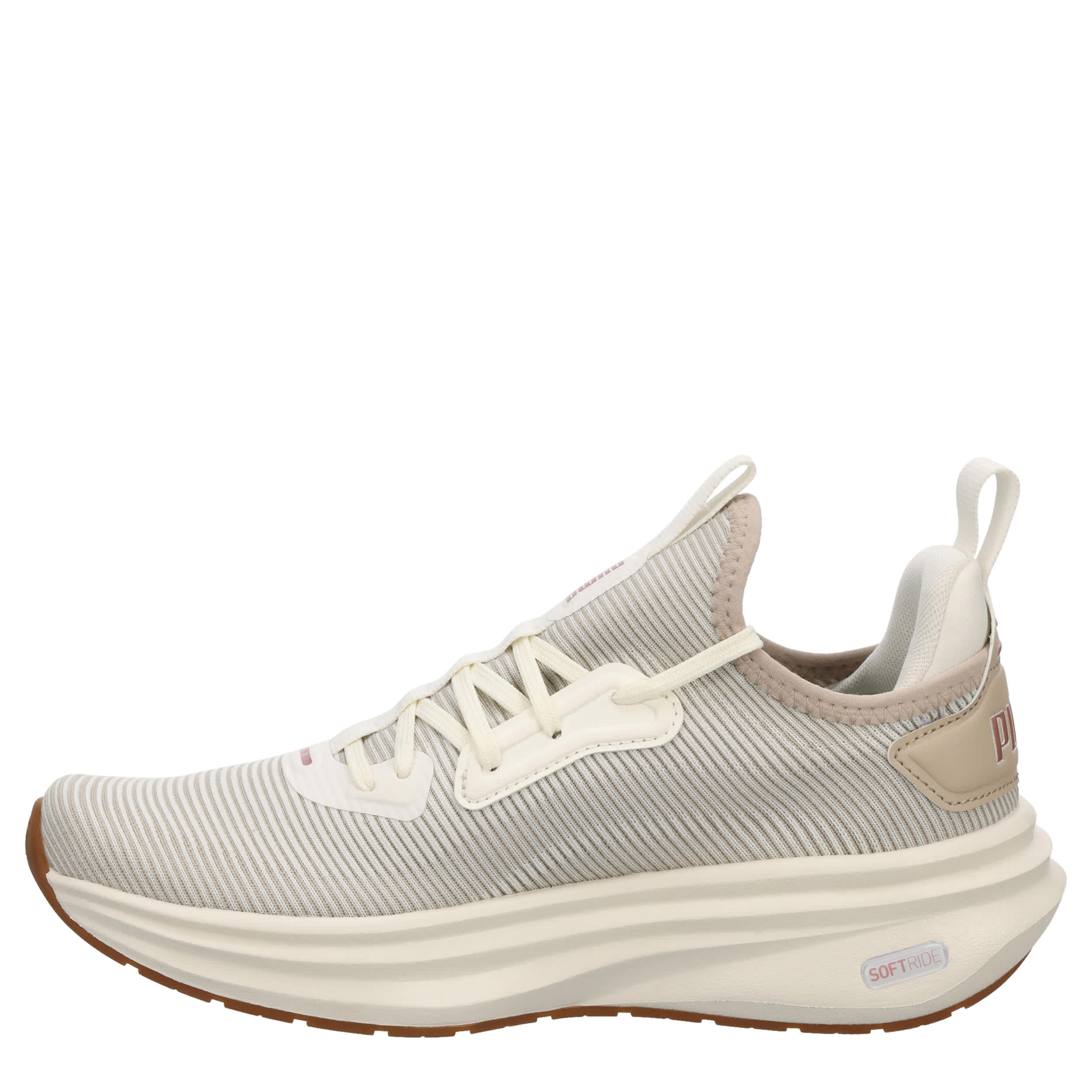 PUMA-WOMENS ENZO 6 HYPE RUNNING SHOE-OFF WHITE & TAN