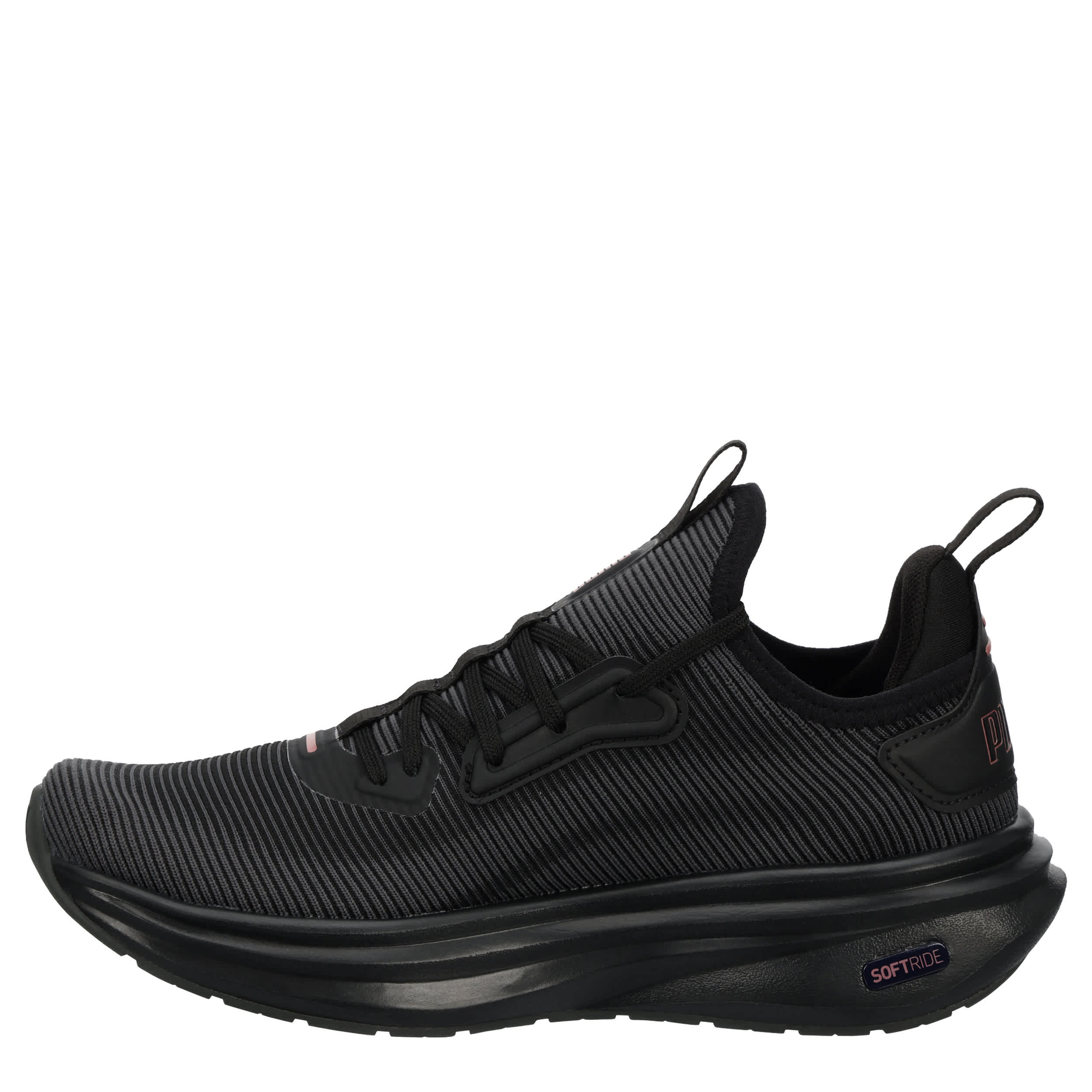 PUMA-WOMENS ENZO 6 HYPE RUNNING SHOE-BLACK & ROSE GOLD