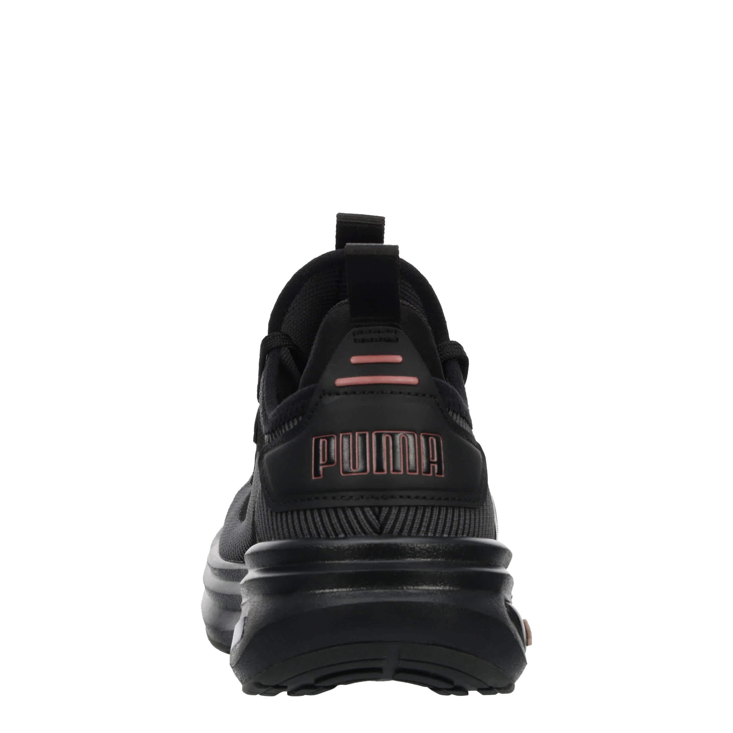 PUMA-WOMENS ENZO 6 HYPE RUNNING SHOE-BLACK & ROSE GOLD