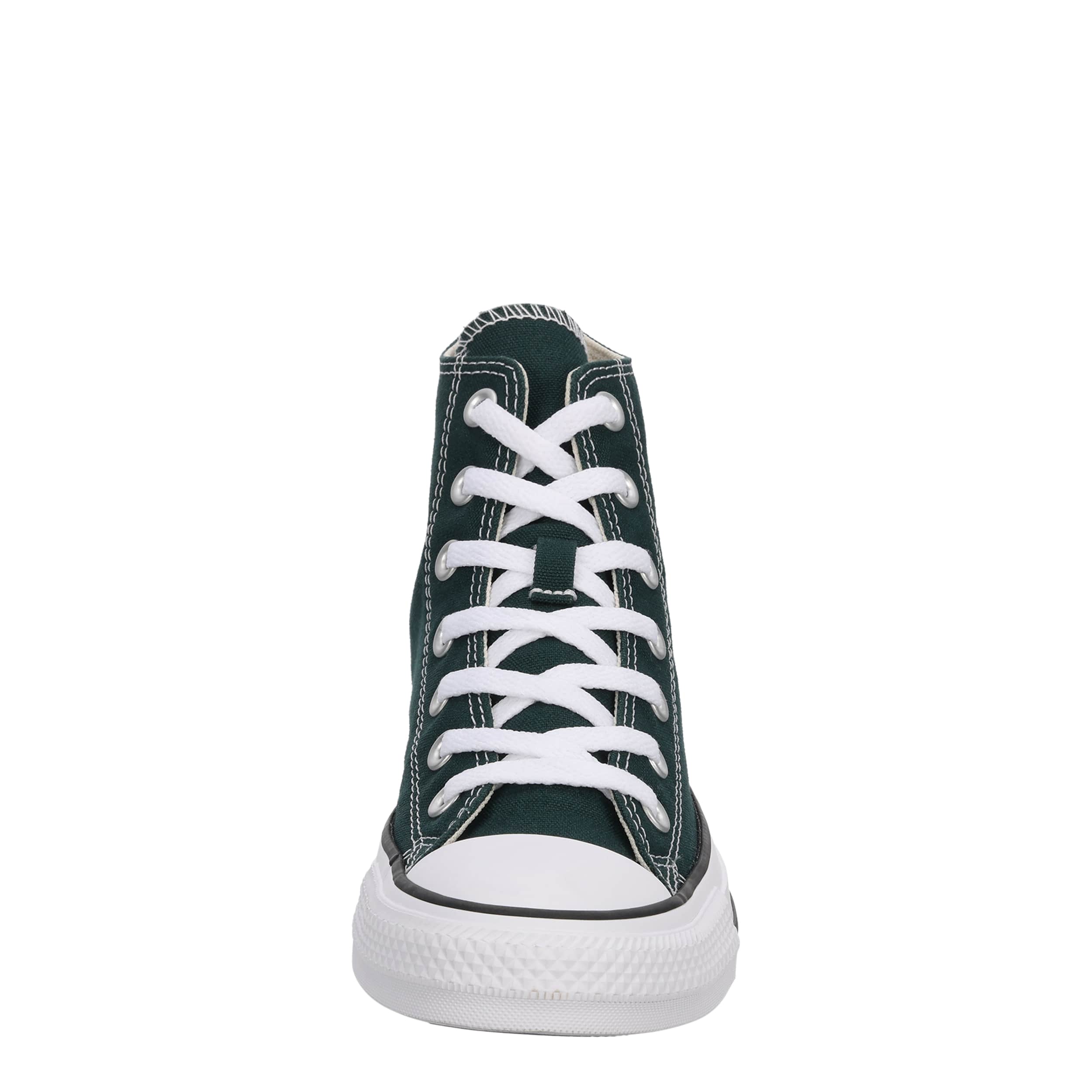CONVERSE-WOMENS CHUCK TAYLOR ALL STAR HIGH TOP SNEAKER-DARK GREEN & 
