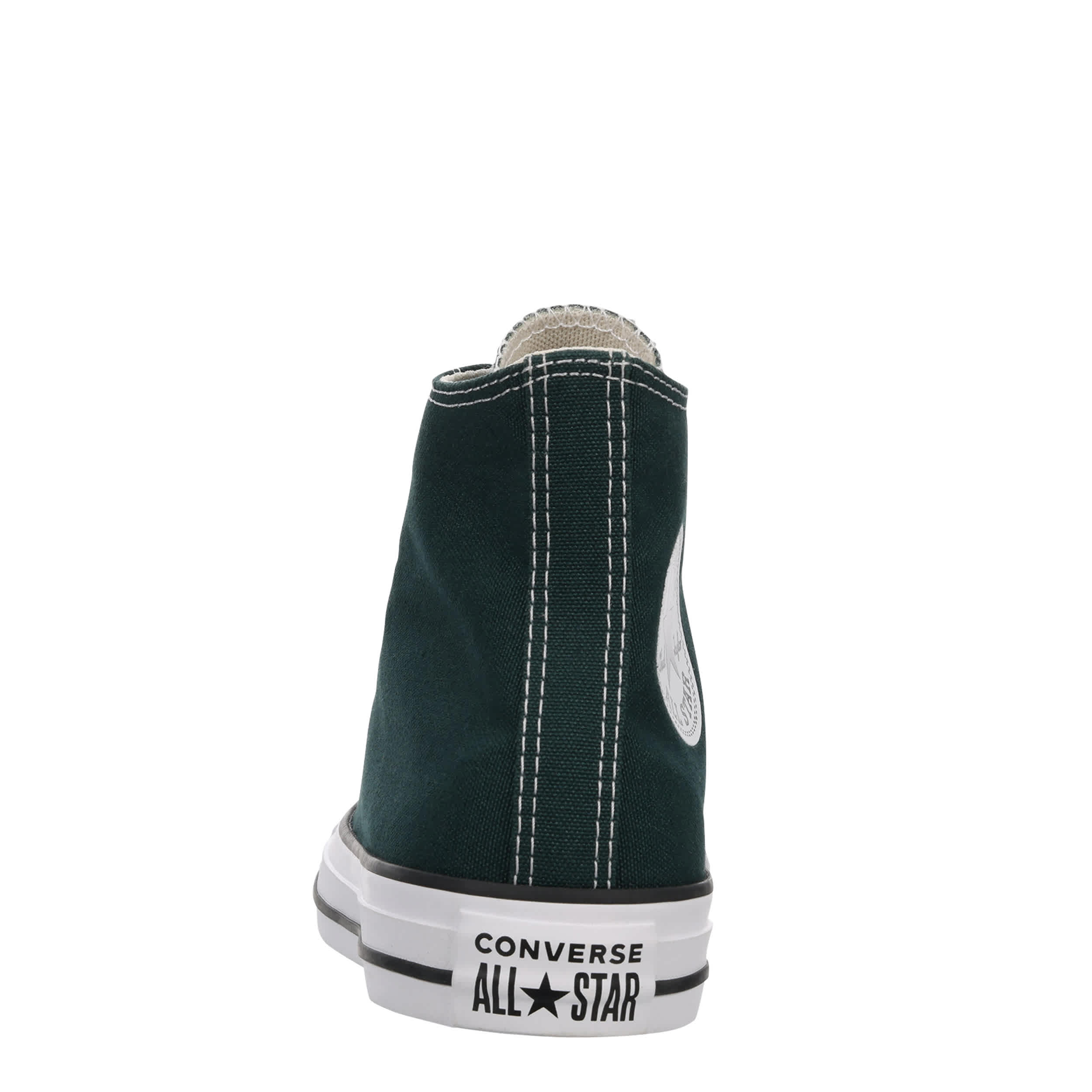 CONVERSE-WOMENS CHUCK TAYLOR ALL STAR HIGH TOP SNEAKER-DARK GREEN & 