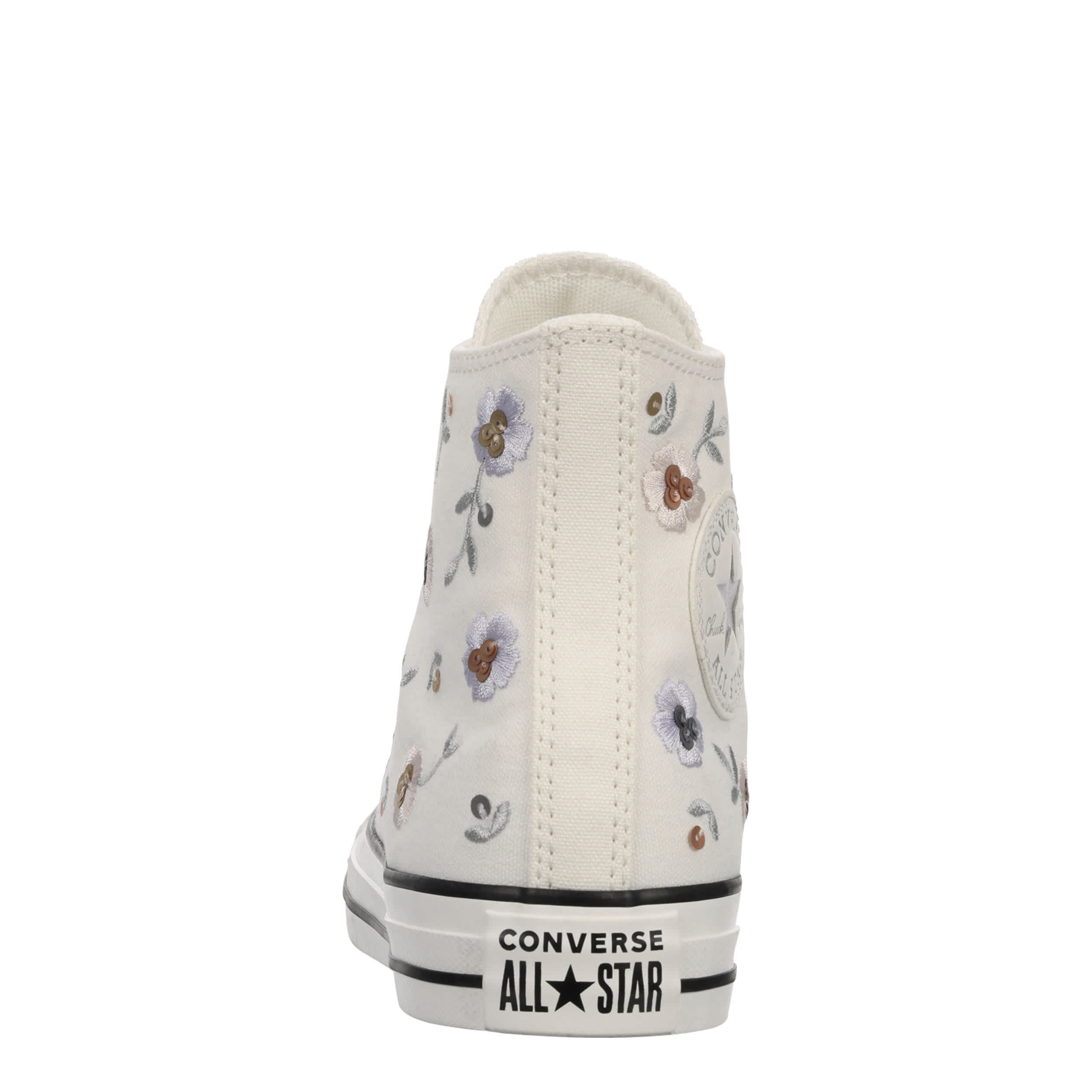 CONVERSE-WOMENS CHUCK TAYLOR ALL STAR HIGH TOP SNEAKER-OFF WHITE & MULTICOLOR