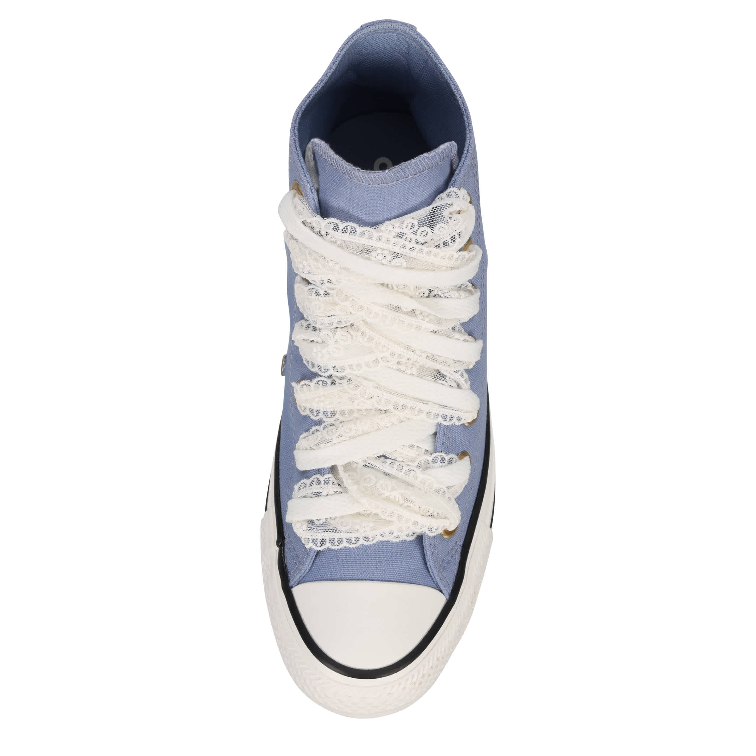 CONVERSE-WOMENS CHUCK TAYLOR ALL STAR HIGH TOP SNEAKER-BLUE & GOLD