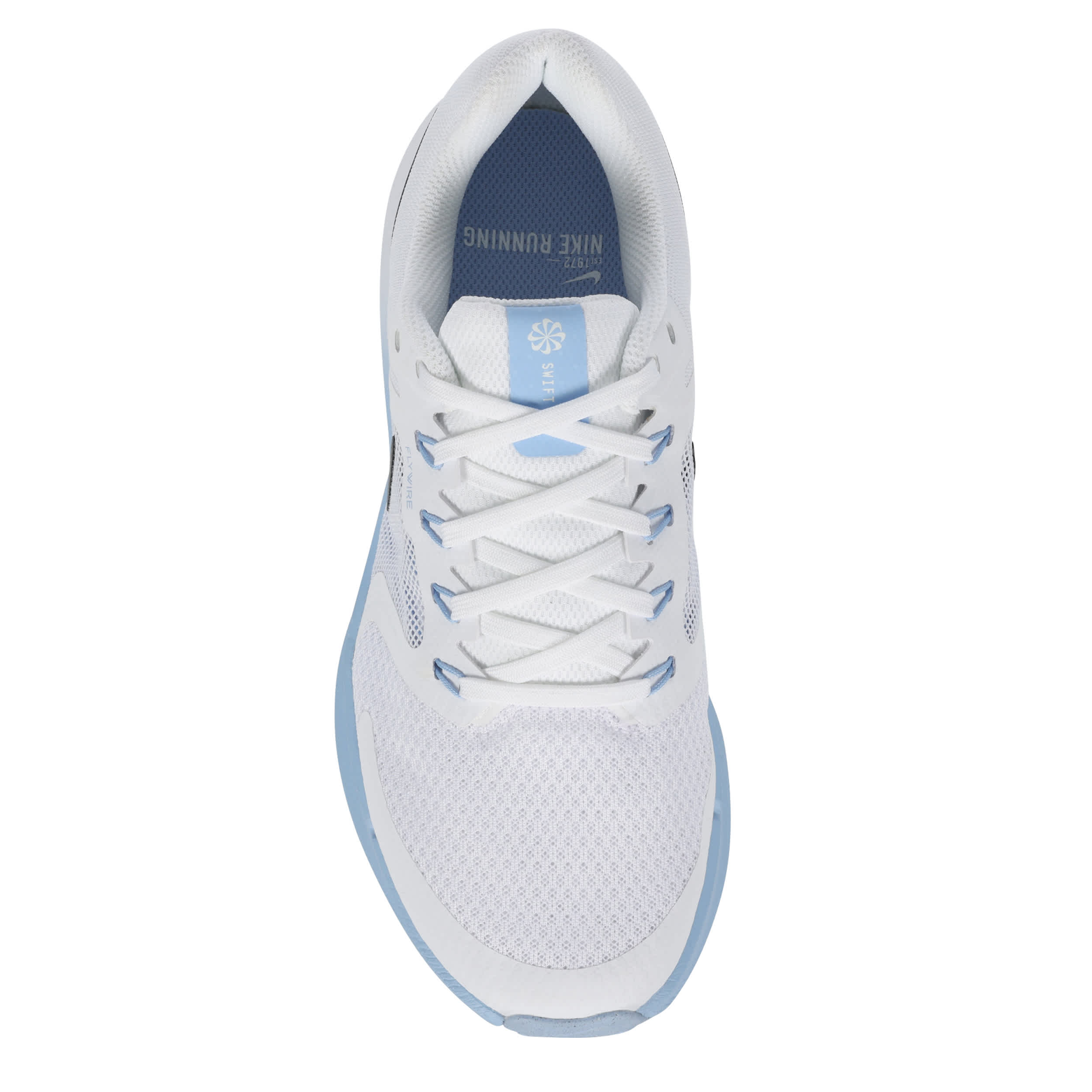 NIKE-WOMENS RUN SWIFT 3 RUNNING SHOE-LIGHT BLUE & WHITE