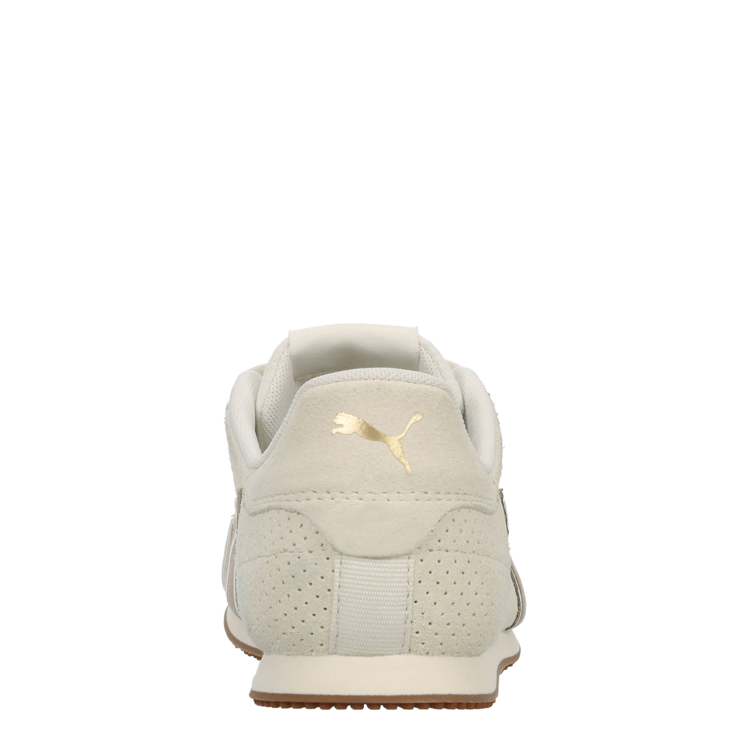 PUMA-WOMENS ST TRACK SNEAKER-OFF WHITE & GOLD