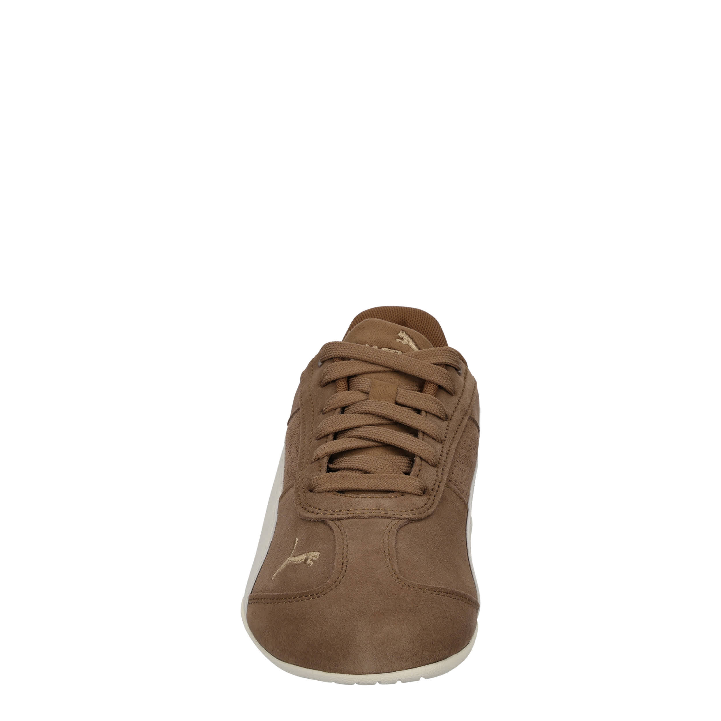 PUMA-WOMENS REPLICATCH SNEAKER-BROWN & WHITE