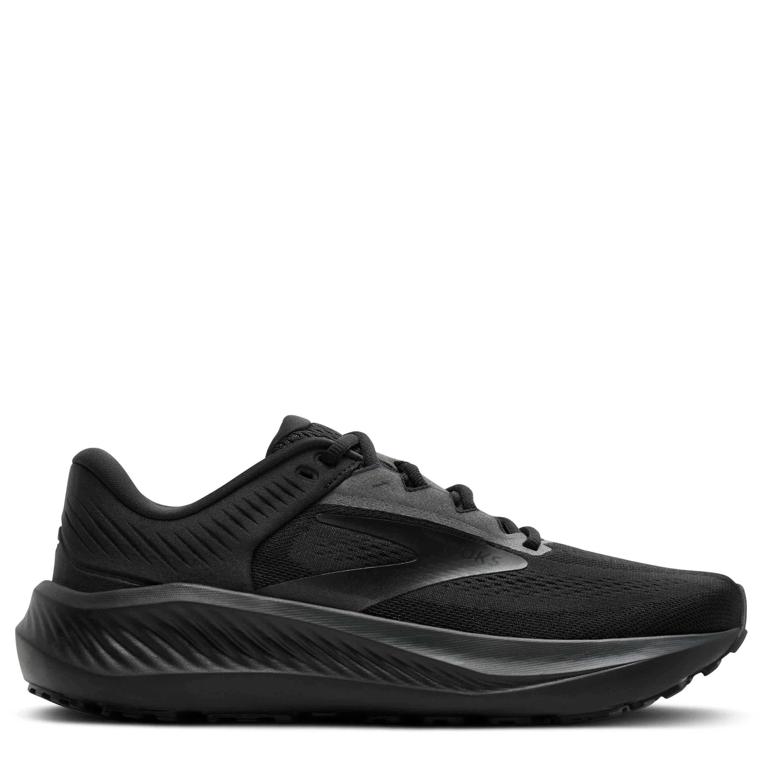 BROOKS-WOMENS ANTHEM 8 RUNNING SHOE-BLACK & BLACK