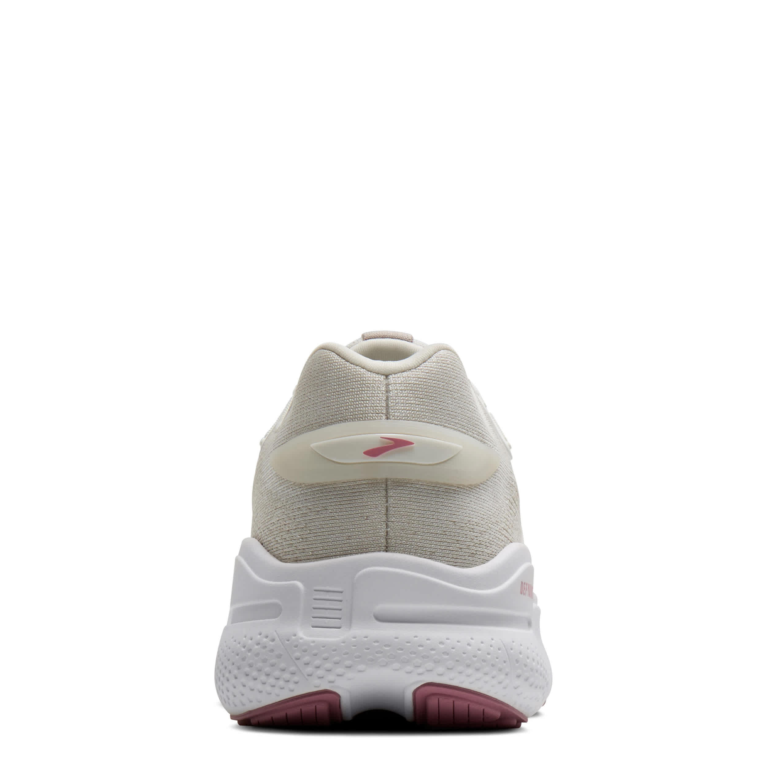BROOKS-WOMENS DEFYANCE MAX RUNNING SHOE-OFF WHITE & PINK