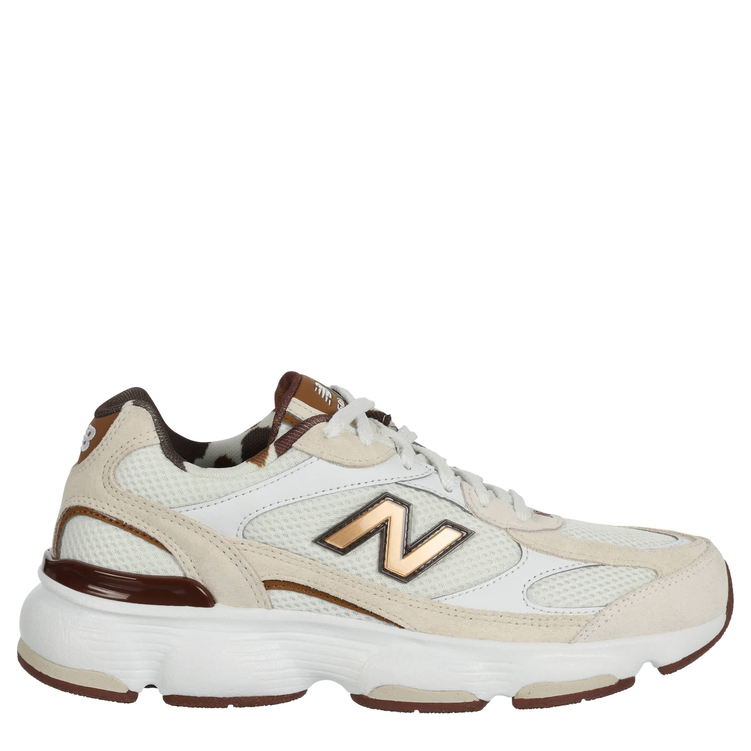 NEW BALANCE-WOMENS 603 SNEAKER-OFF WHITE & ANIMAL