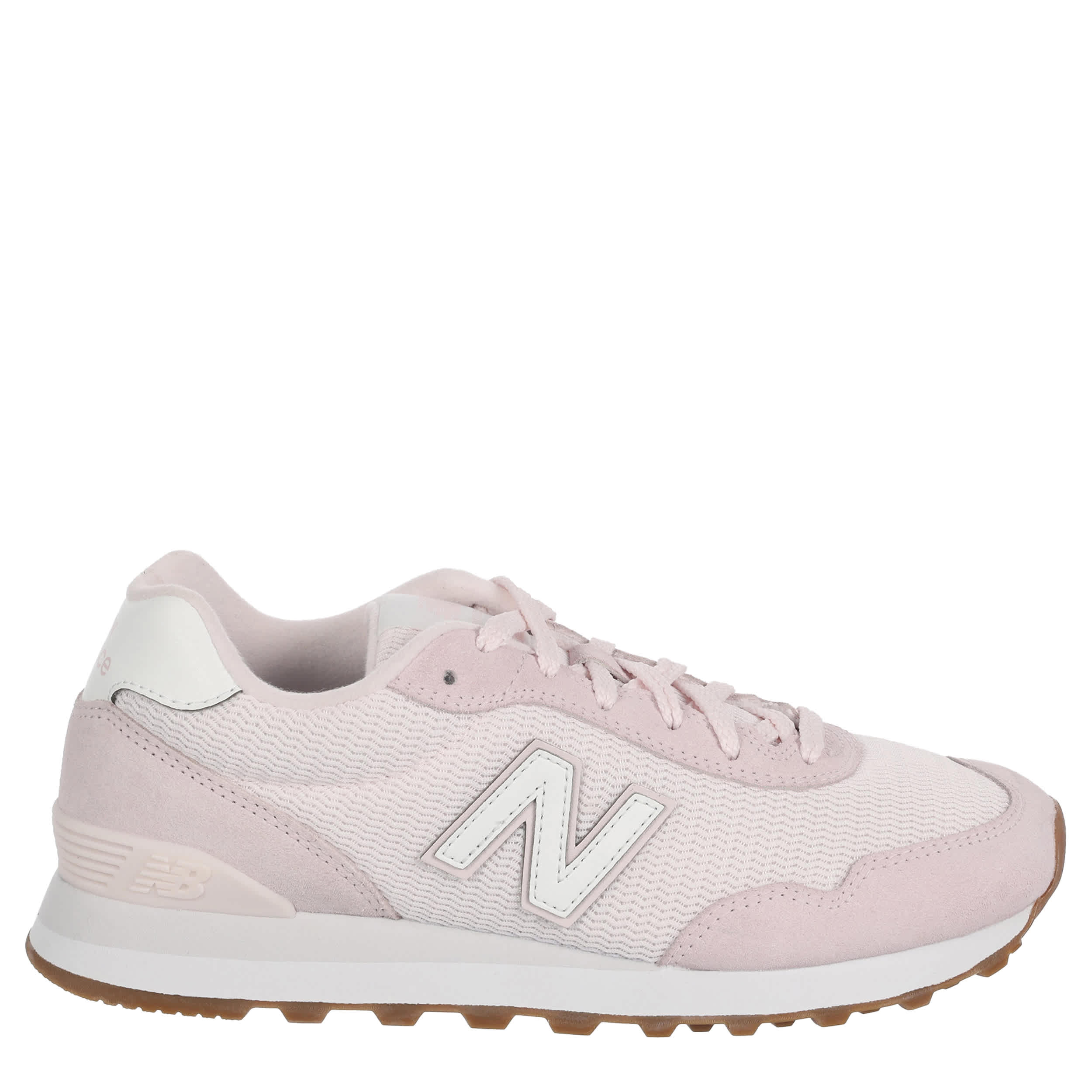 NEW BALANCE-WOMENS 515 SNEAKER-PALE PINK & WHITE