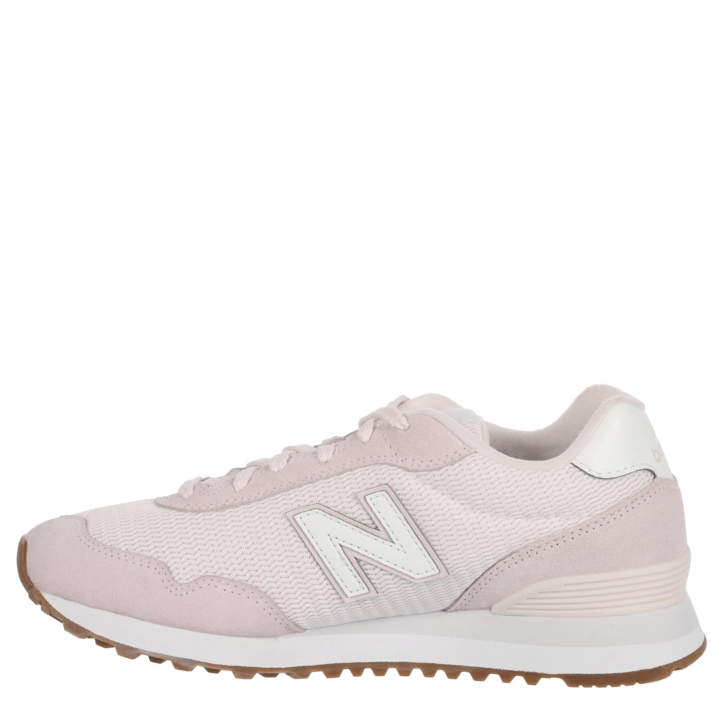 NEW BALANCE-WOMENS 515 SNEAKER-PALE PINK & WHITE