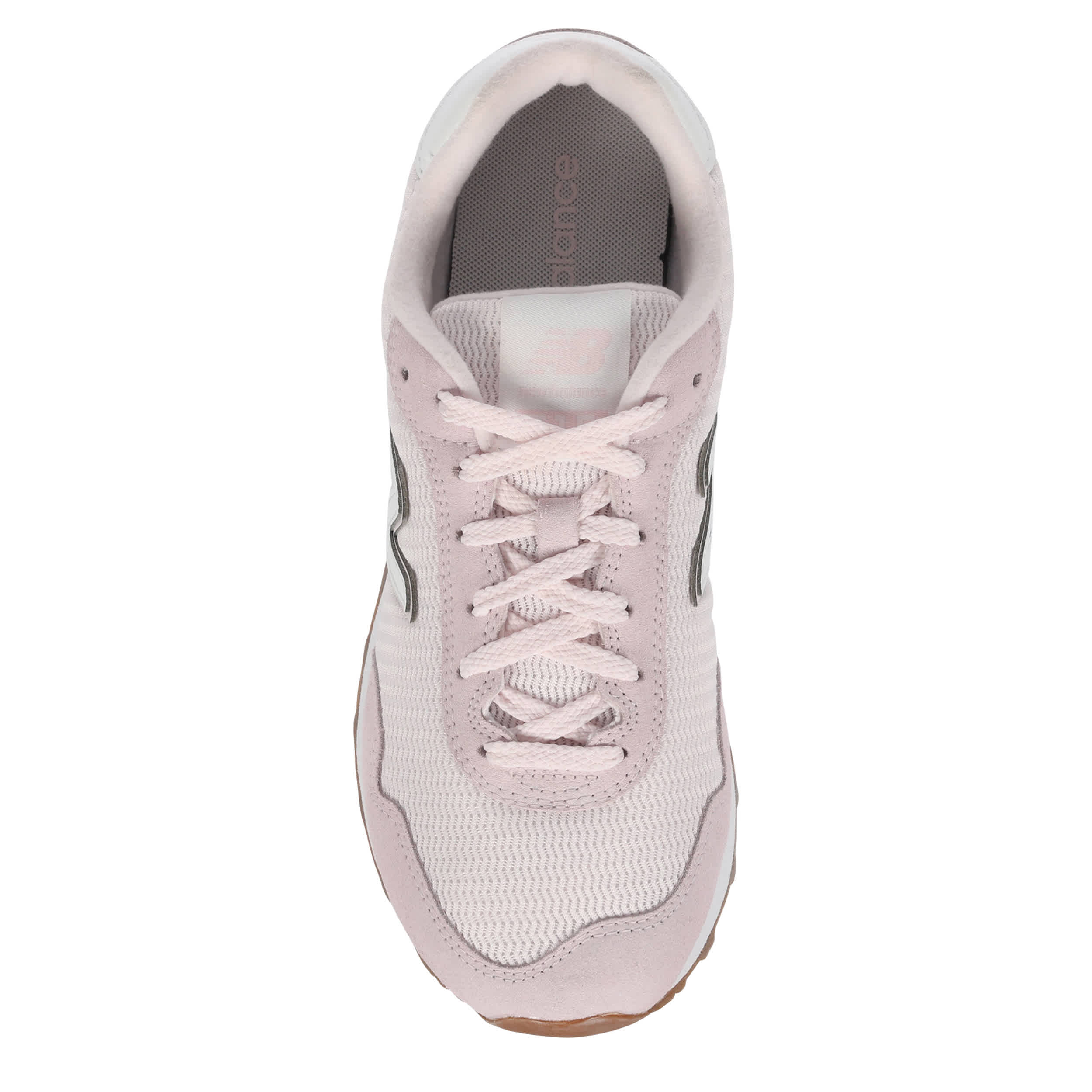 NEW BALANCE-WOMENS 515 SNEAKER-PALE PINK & WHITE
