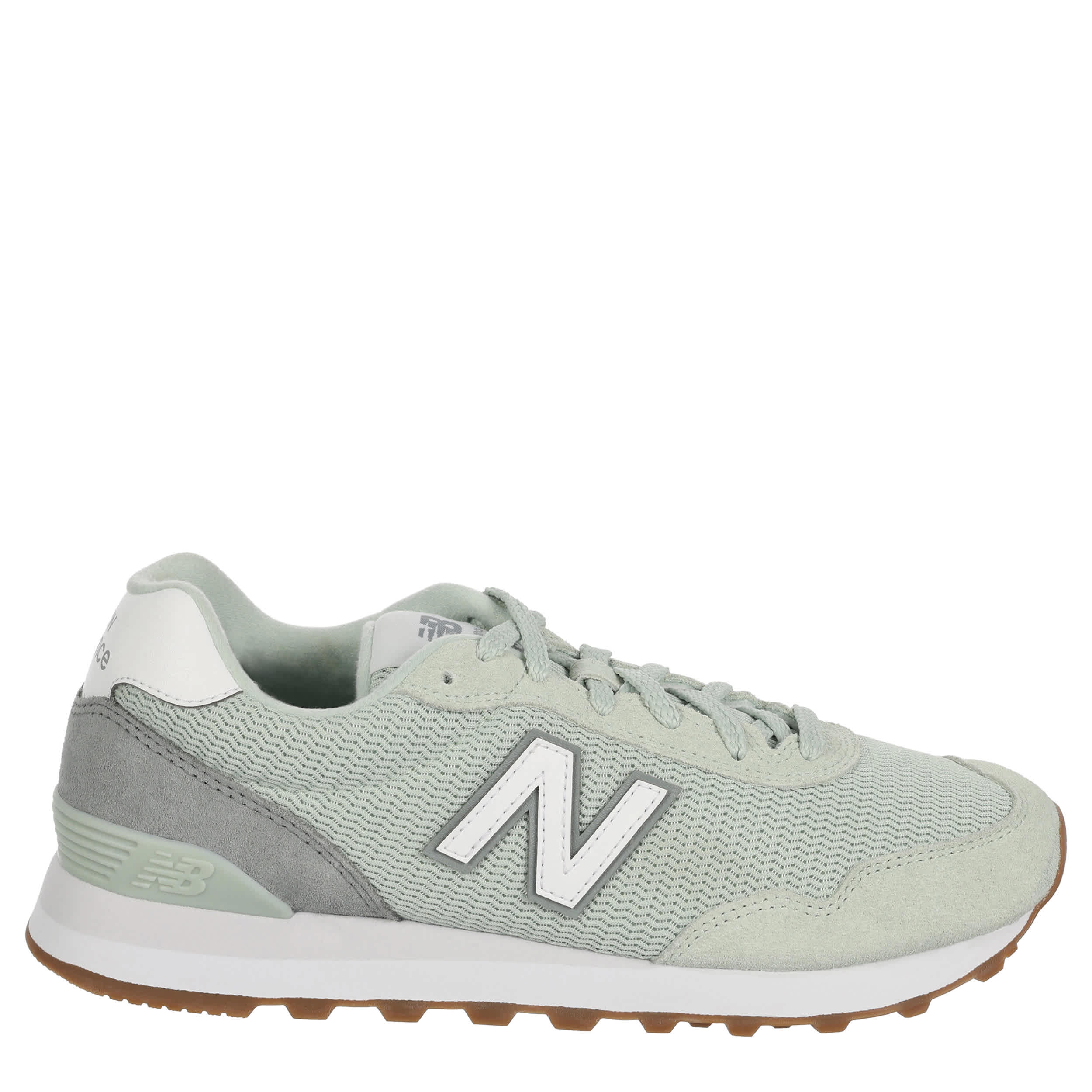 NEW BALANCE-WOMENS 515 SNEAKER-PALE GREEN & WHITE