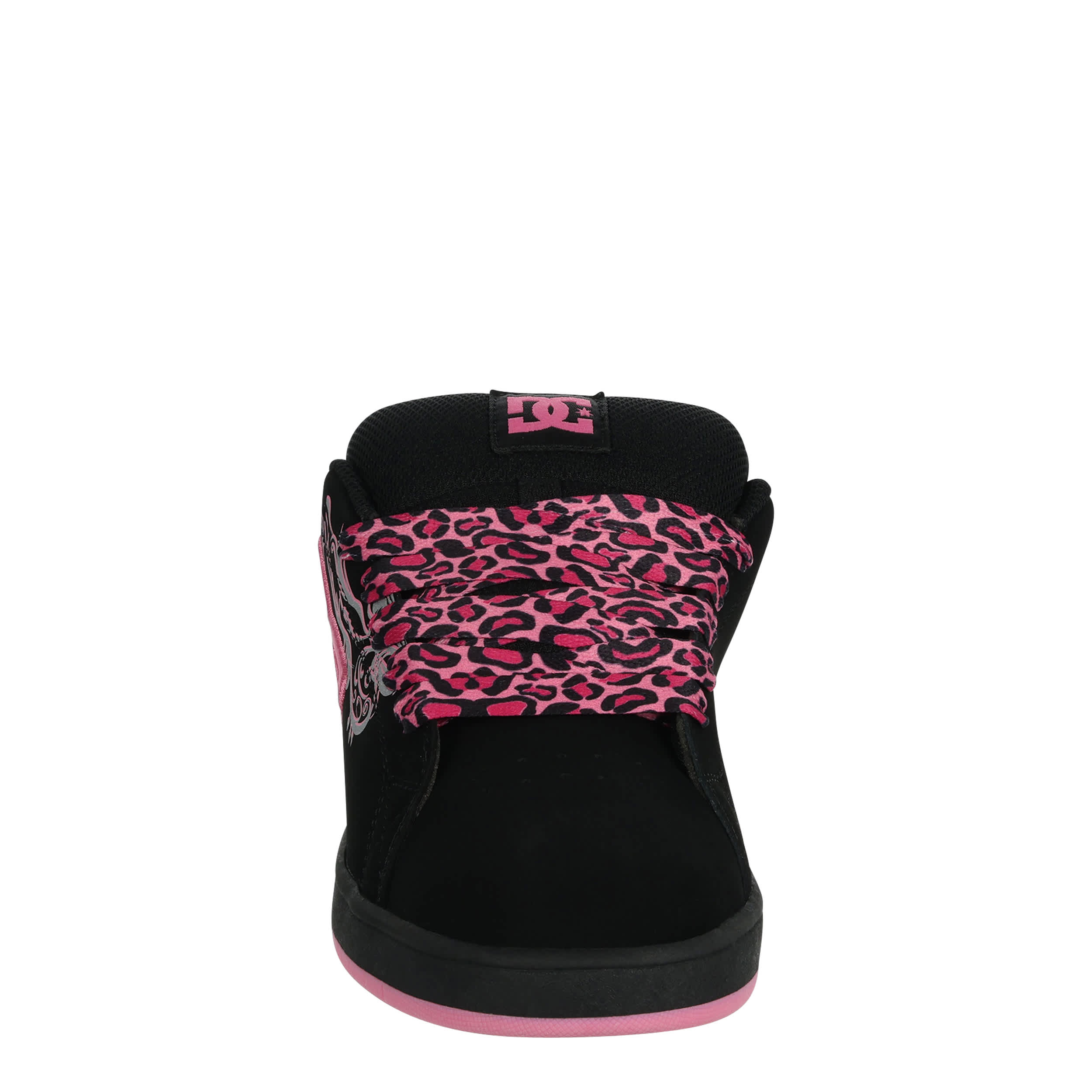 DC SHOES-WOMENS GAVELER SNEAKER-BLACK & PINK