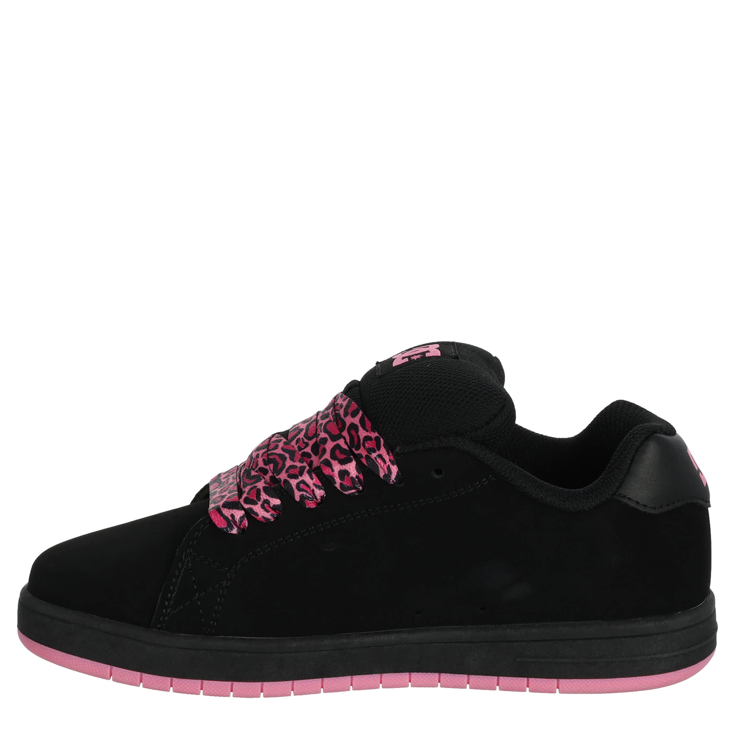 DC SHOES-WOMENS GAVELER SNEAKER-BLACK & PINK