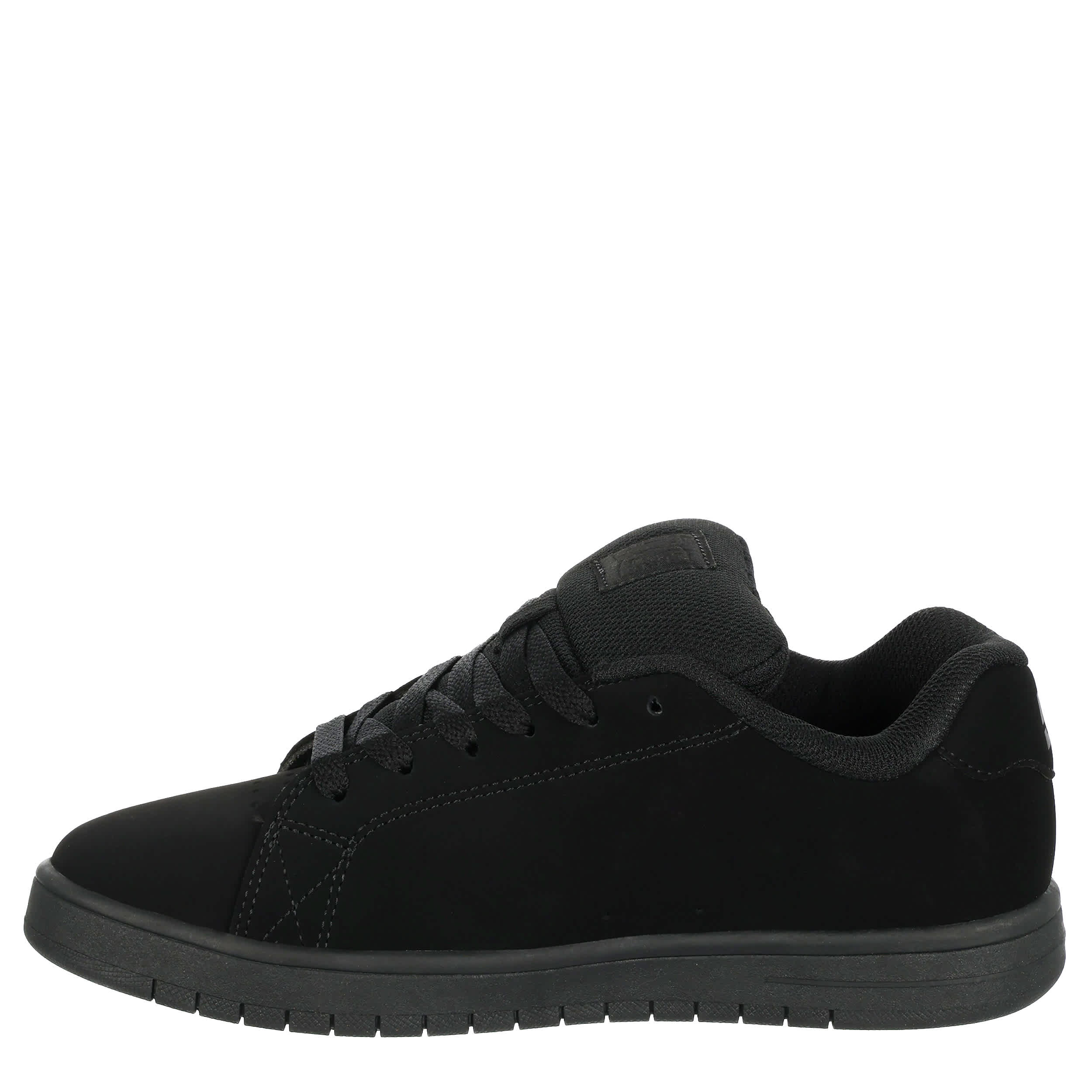 DC SHOES-WOMENS GAVELER SNEAKER-BLACK & WHITE