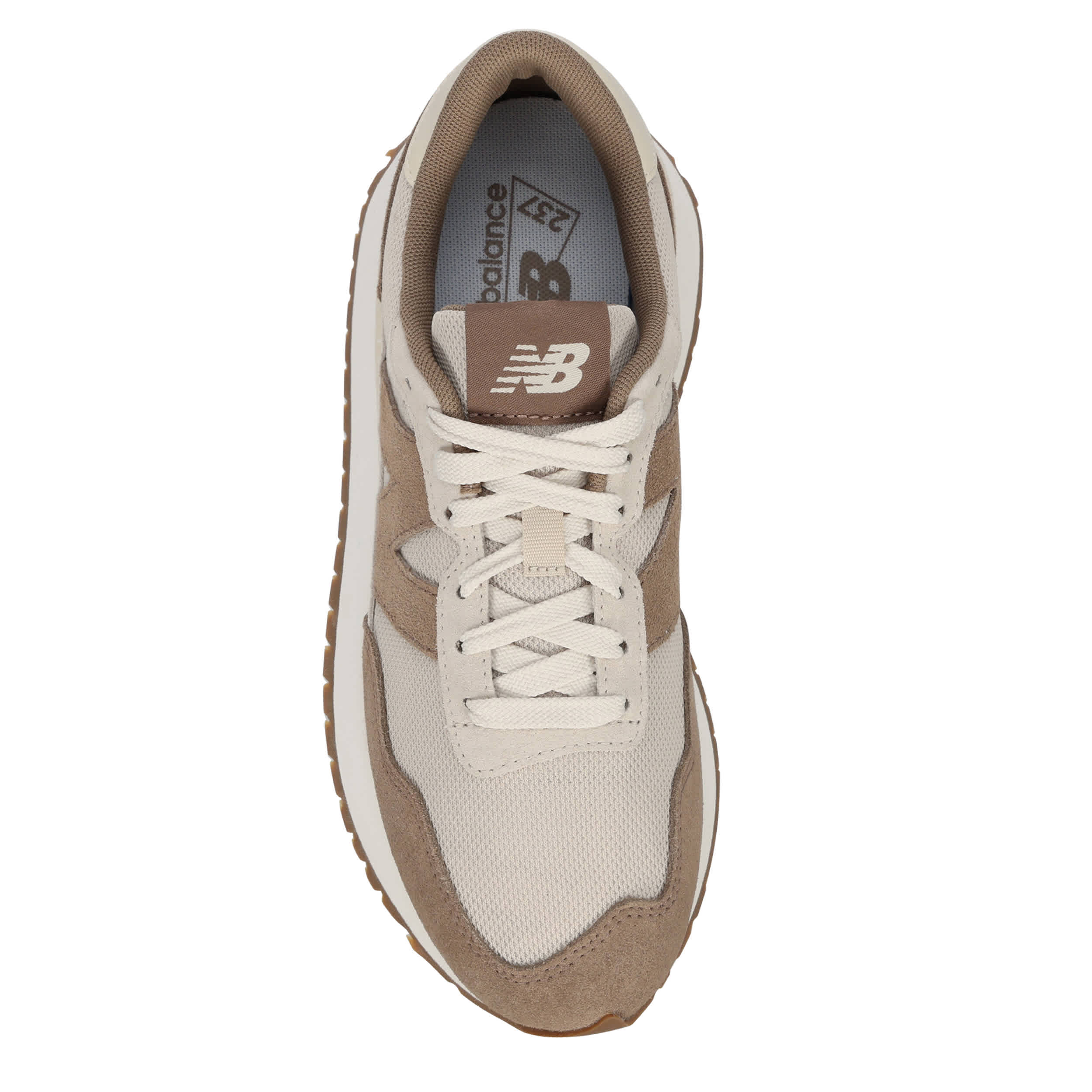NEW BALANCE-WOMENS 237 SNEAKER-BROWN & TAUPE