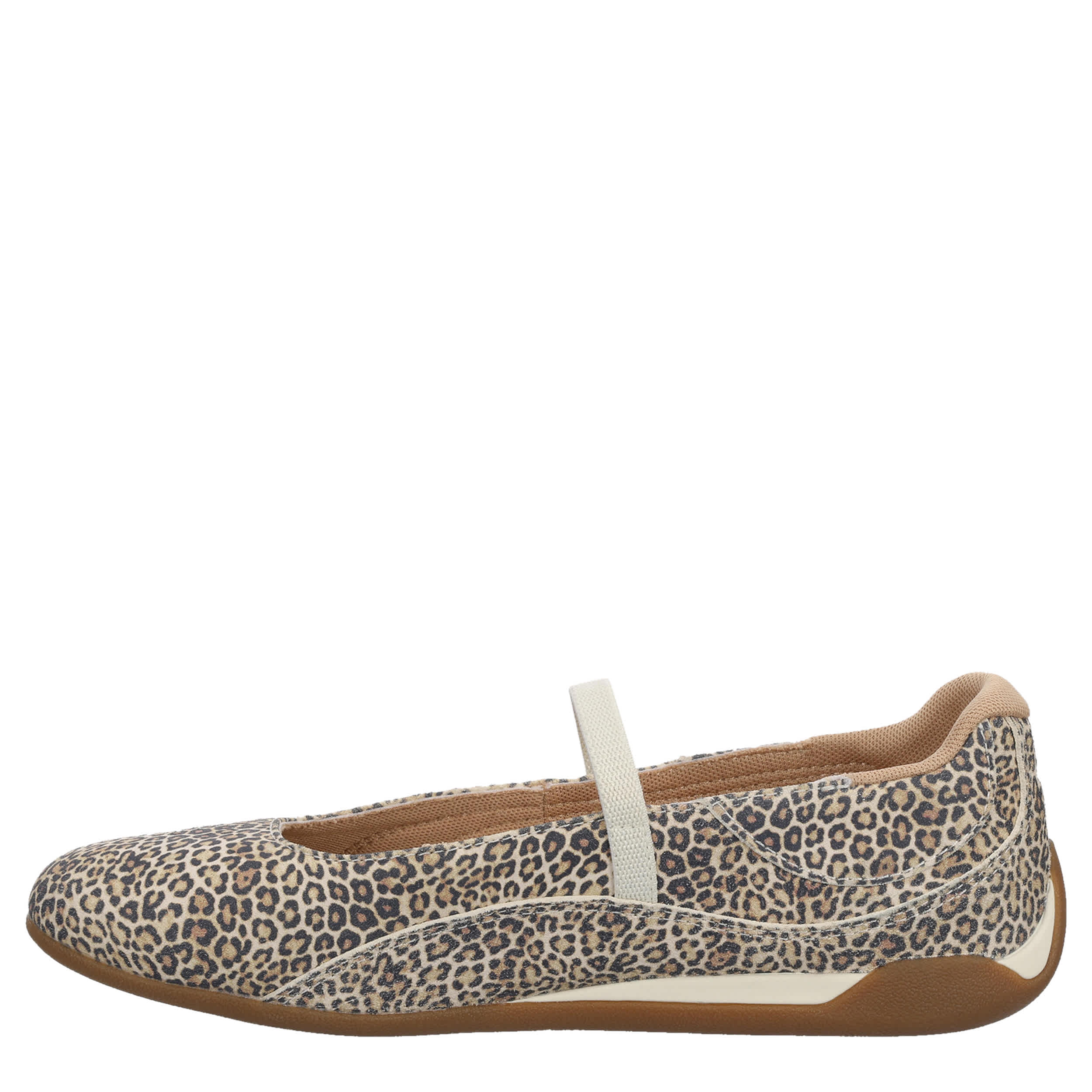 PUMA-WOMENS REPLICATCH BALLET SNEAKER-LEOPARD & OFF WHITE