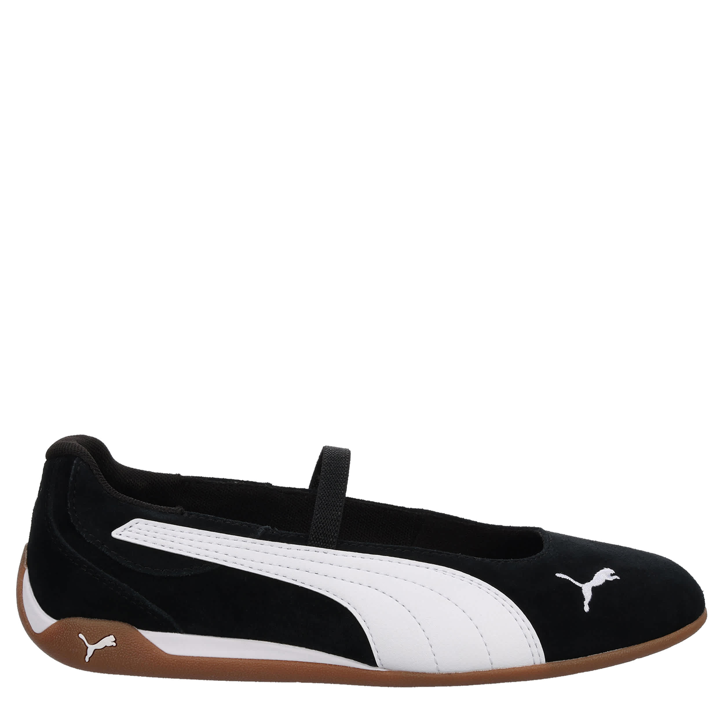 PUMA-WOMENS REPLICATCH BALLET SNEAKER-BLACK & WHITE