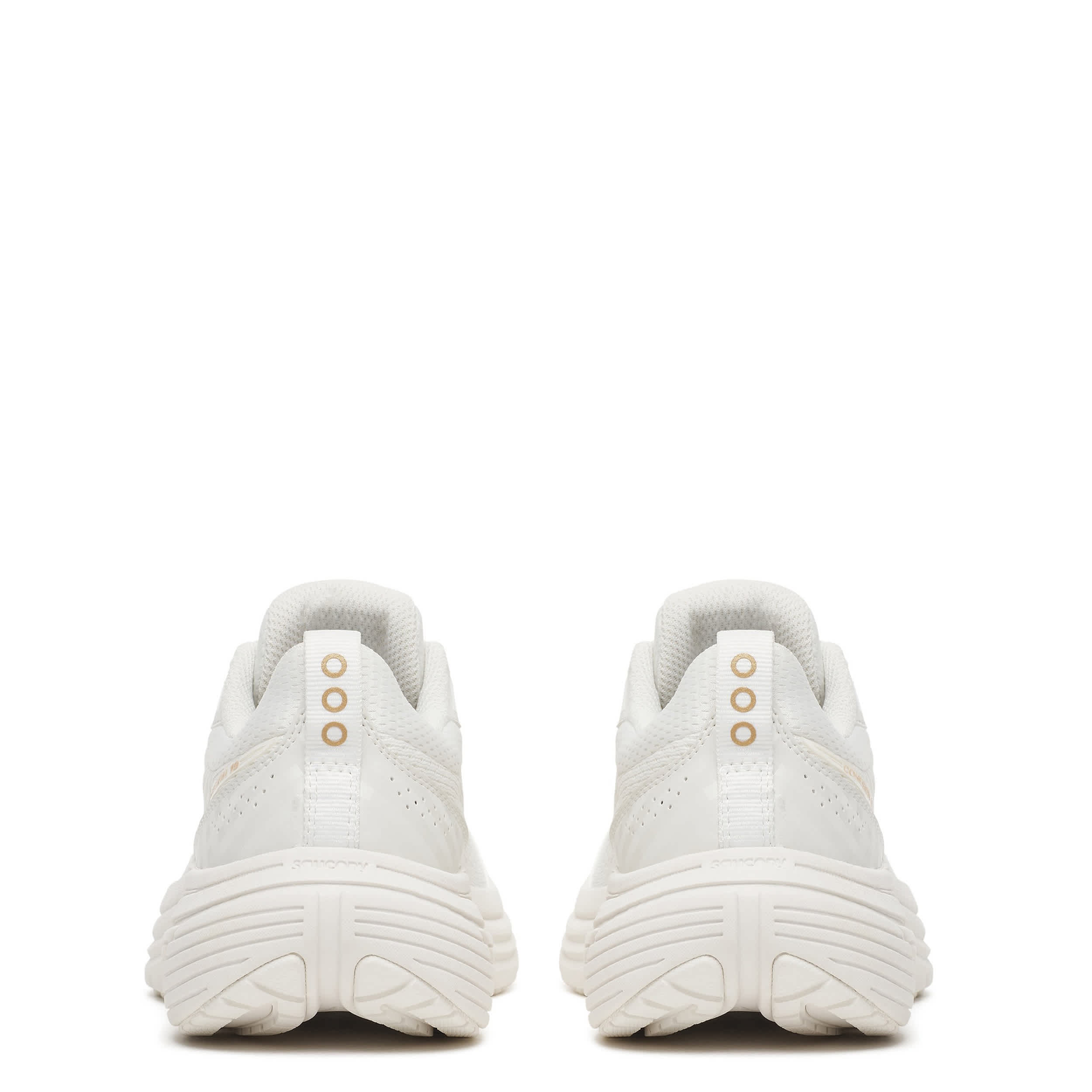 SAUCONY-WOMENS COHESION 19 RUNNING SHOE-IVORY & OFF WHITE