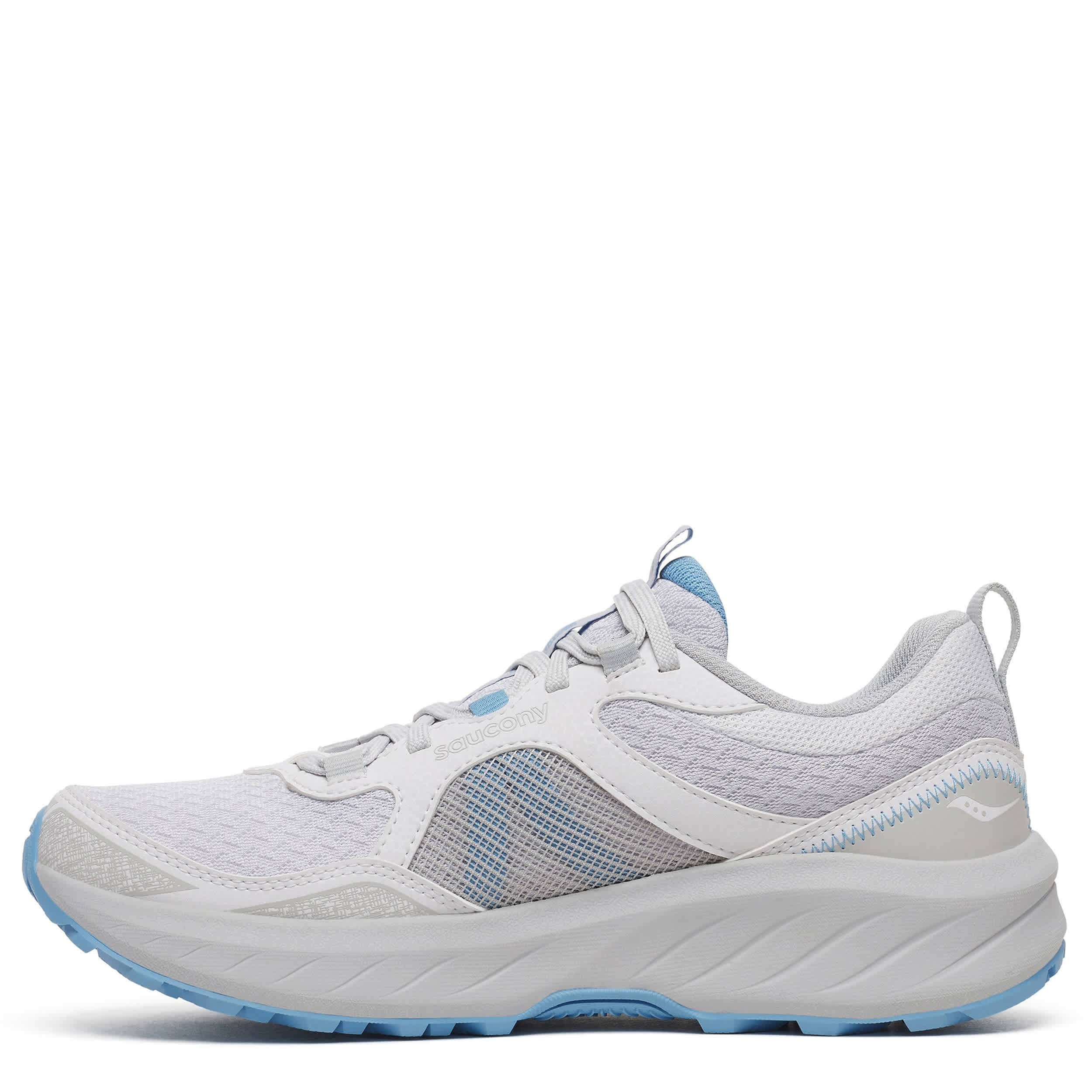 SAUCONY-WOMENS EXCURSION TR TRAIL RUNNING SHOE-GREY & BLUE