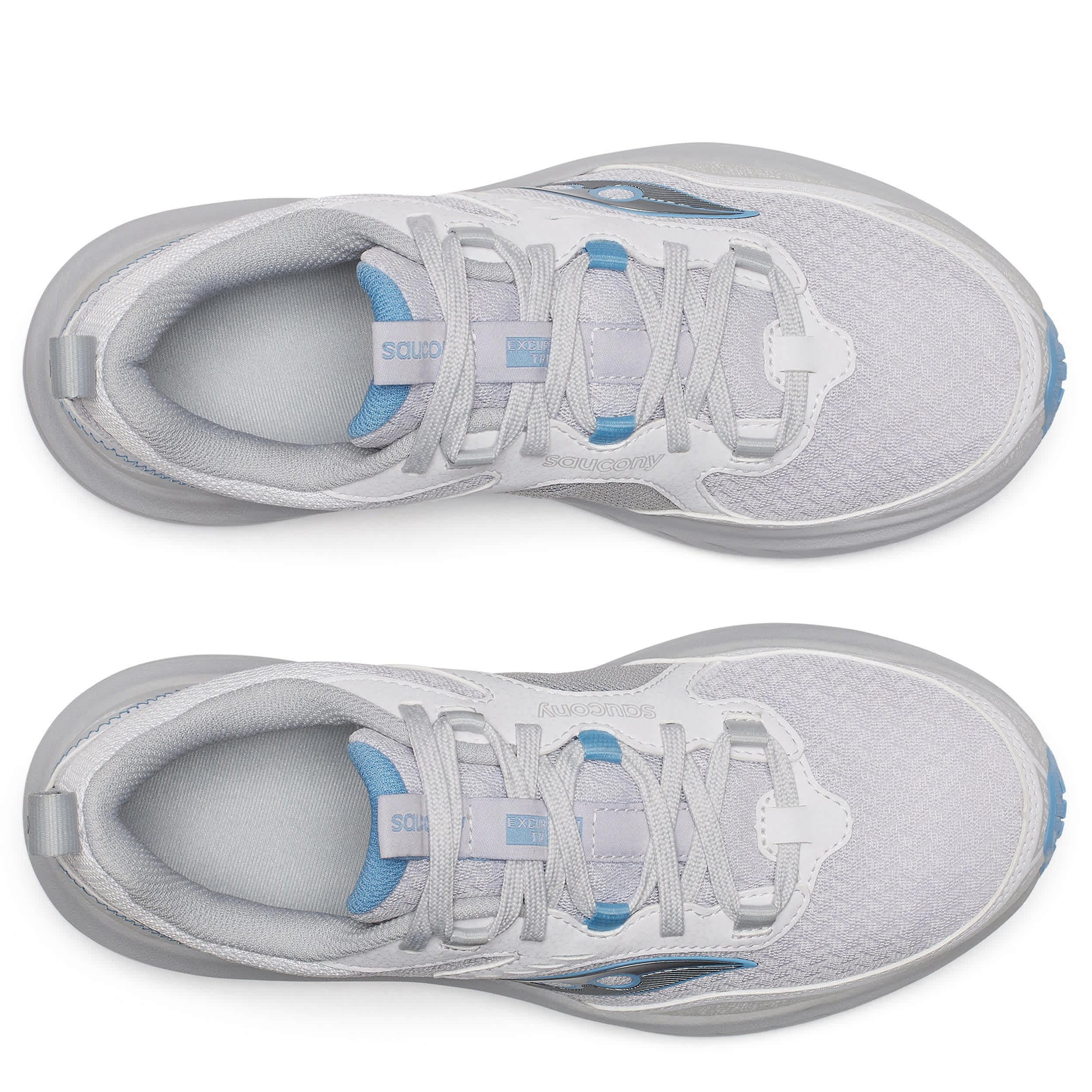 SAUCONY-WOMENS EXCURSION TR TRAIL RUNNING SHOE-GREY & BLUE