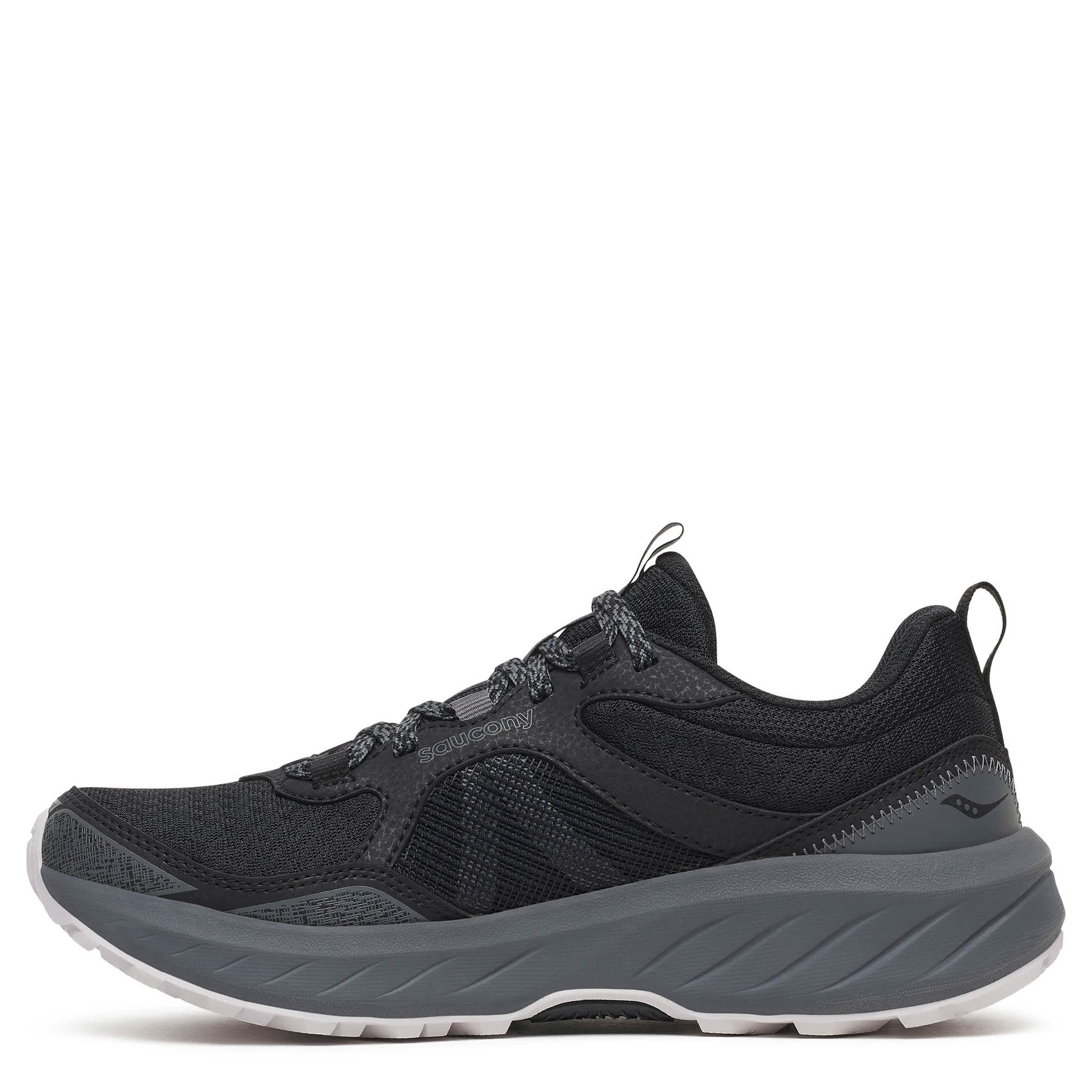 SAUCONY-WOMENS EXCURSION TR TRAIL RUNNING SHOE-BLACK & GREY