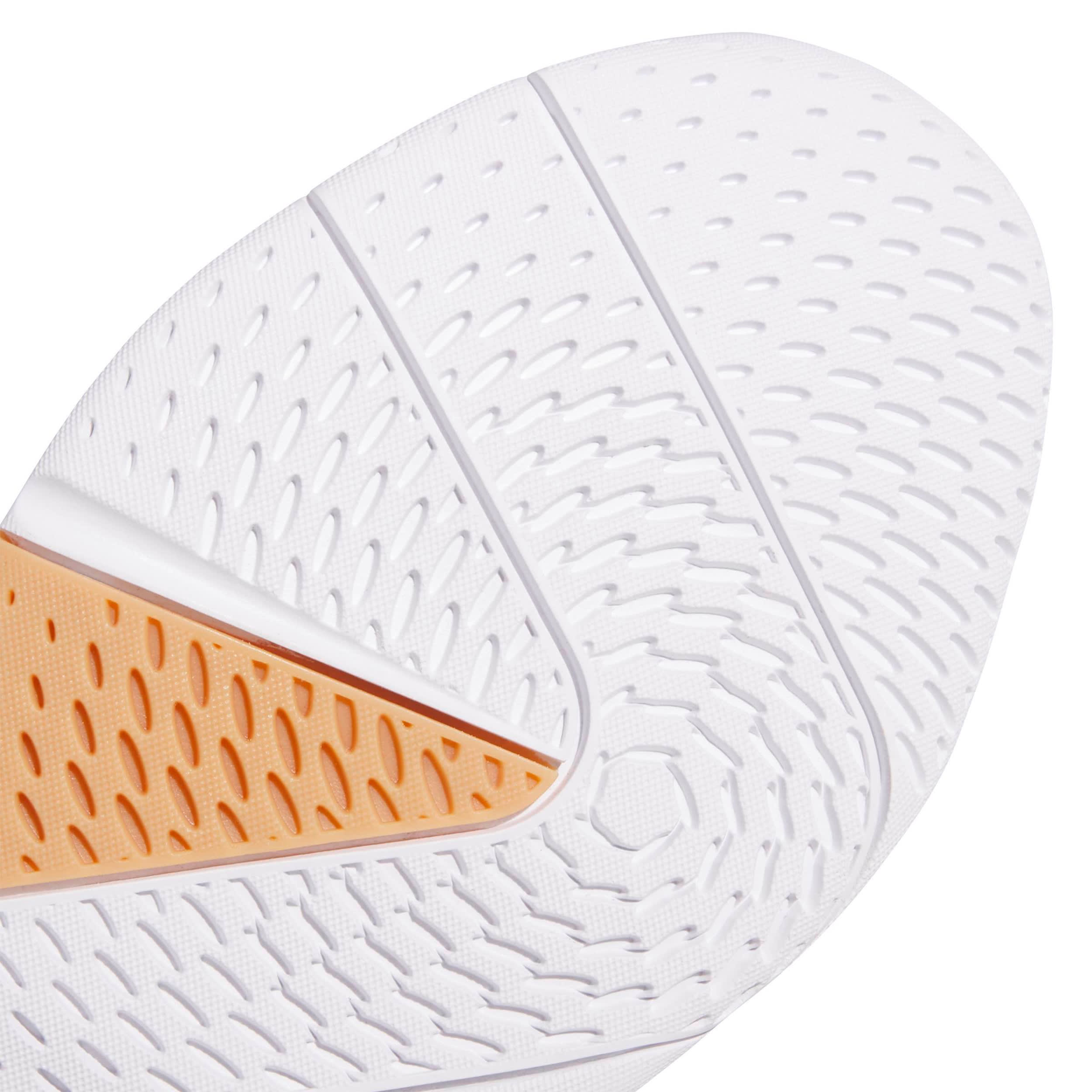 ADIDAS-WOMENS LIGRA 8 TRAINING SHOES-WHITE & BLACK