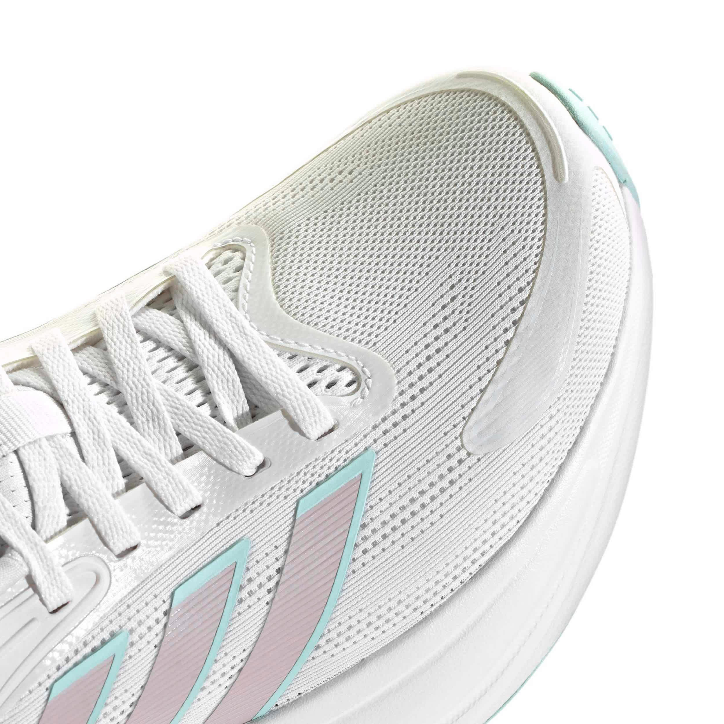 ADIDAS-WOMENS RESPONSE 2 RUNNING SHOE-WHITE & LILAC