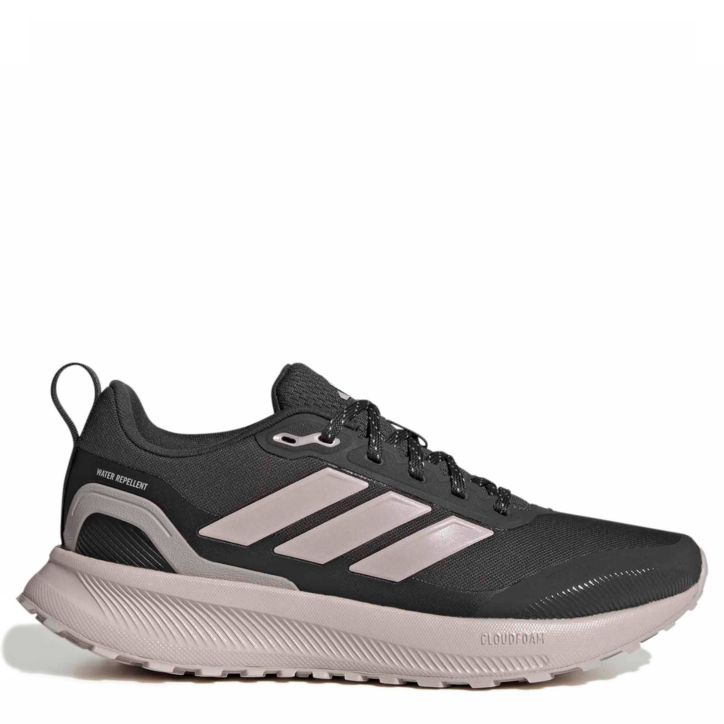 ADIDAS-WOMENS RUNFALCON 5 TR RUNNING SHOE-DARK GREY & LILAC