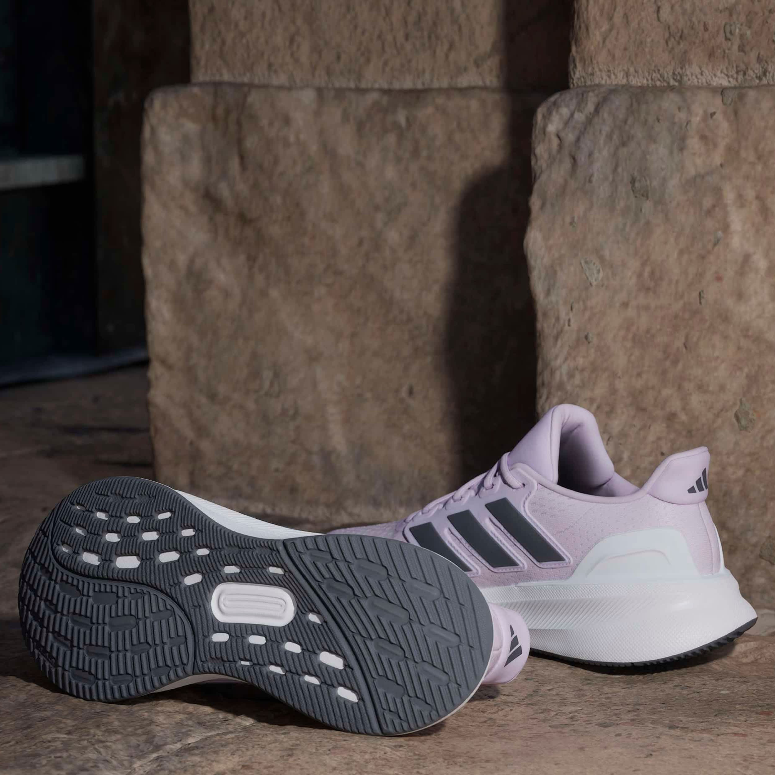ADIDAS-WOMENS ULTRARUN 5 RUNNING SHOE-LILAC & GREY