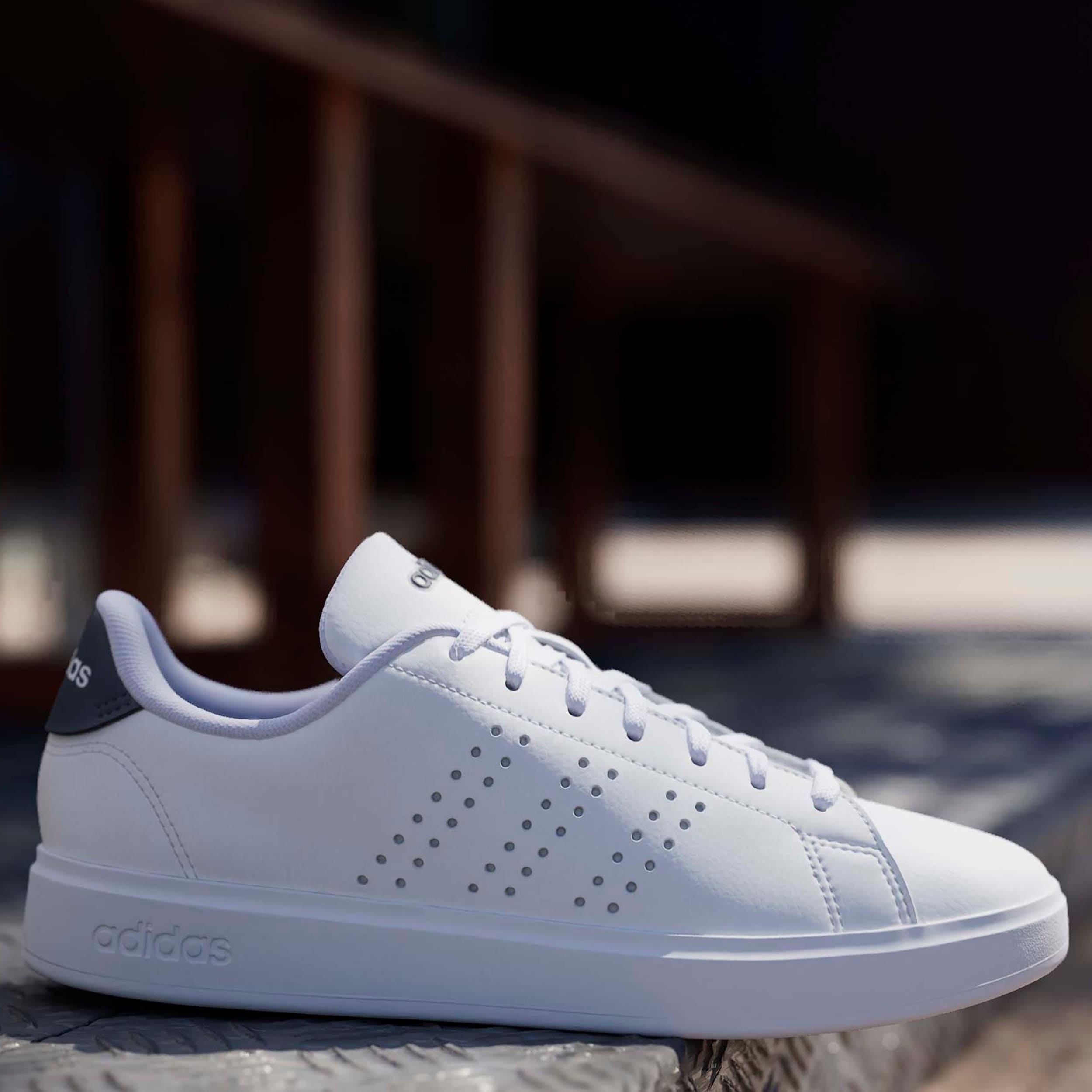 ADIDAS-WOMENS ADVANTAGE 2.0 SNEAKER-WHITE & WHITE