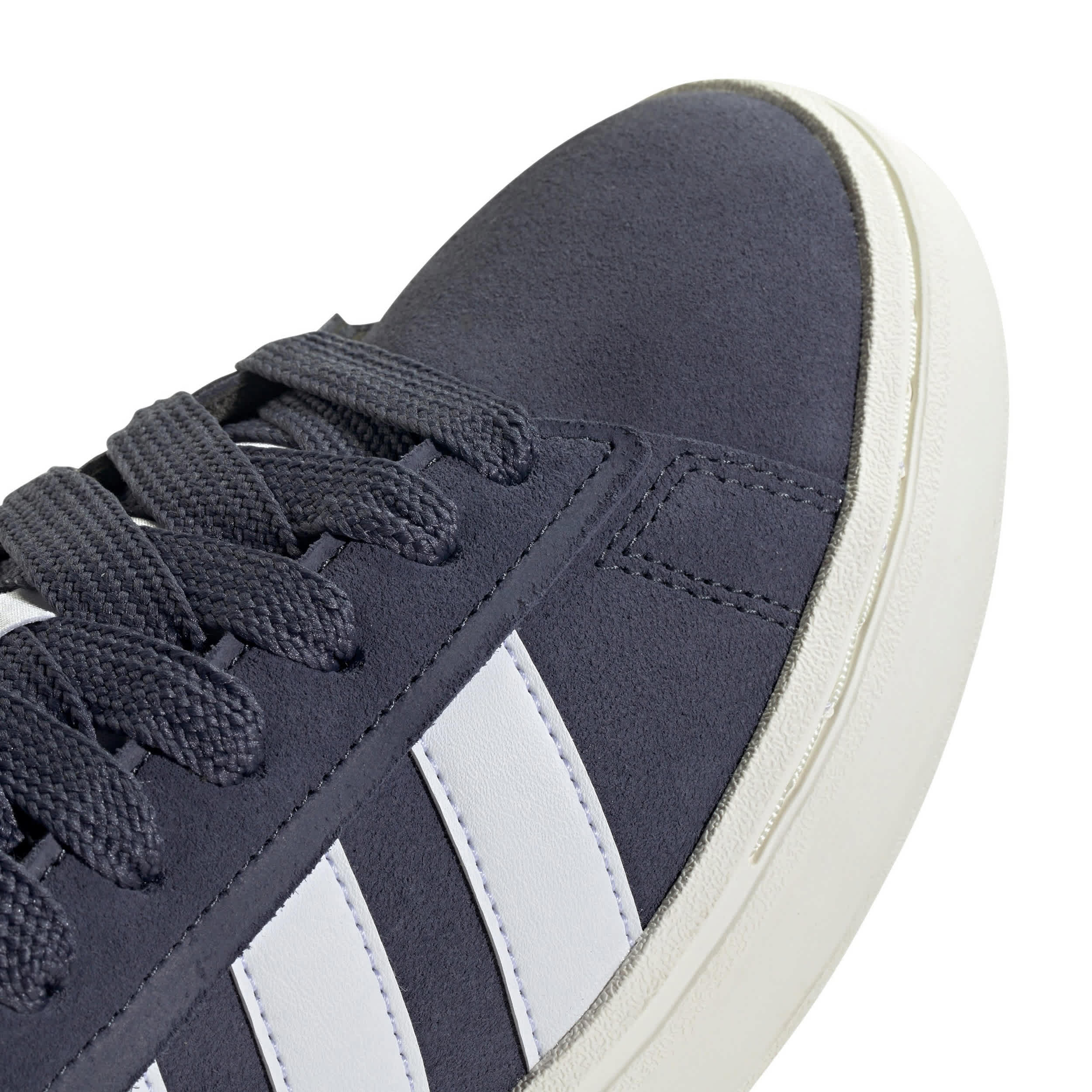 ADIDAS-WOMENS GRAND COURT ALPHA 00'S SNEAKER-NAVY & WHITE
