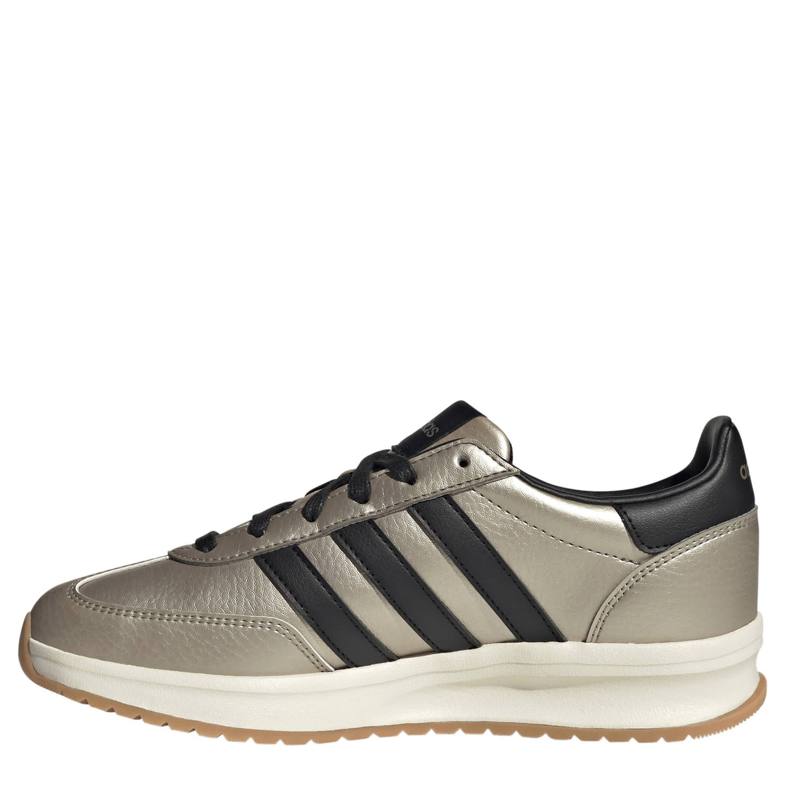 ADIDAS-WOMENS RUN 70S 2-0-MED METALLIC & BLACK