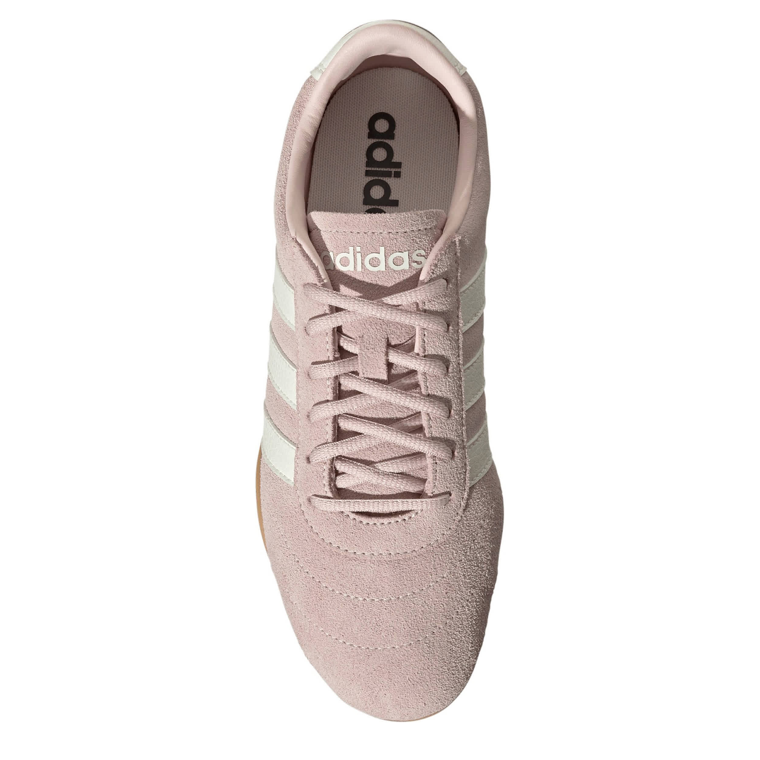 ADIDAS-WOMENS GRAND COURT LO-PALE PINK & OFF WHITE