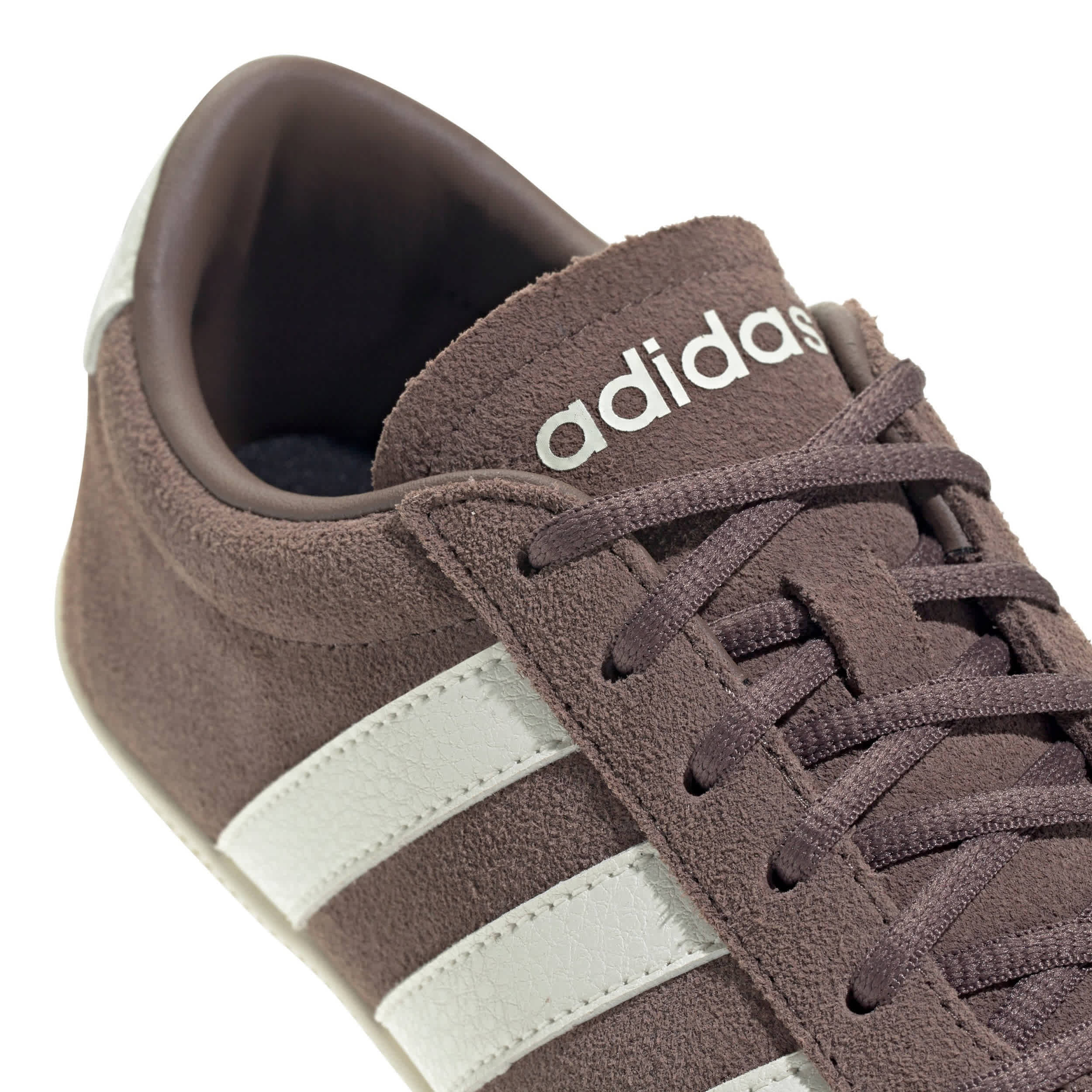 ADIDAS-WOMENS GRAND COURT LO-BROWN & OFF WHITE