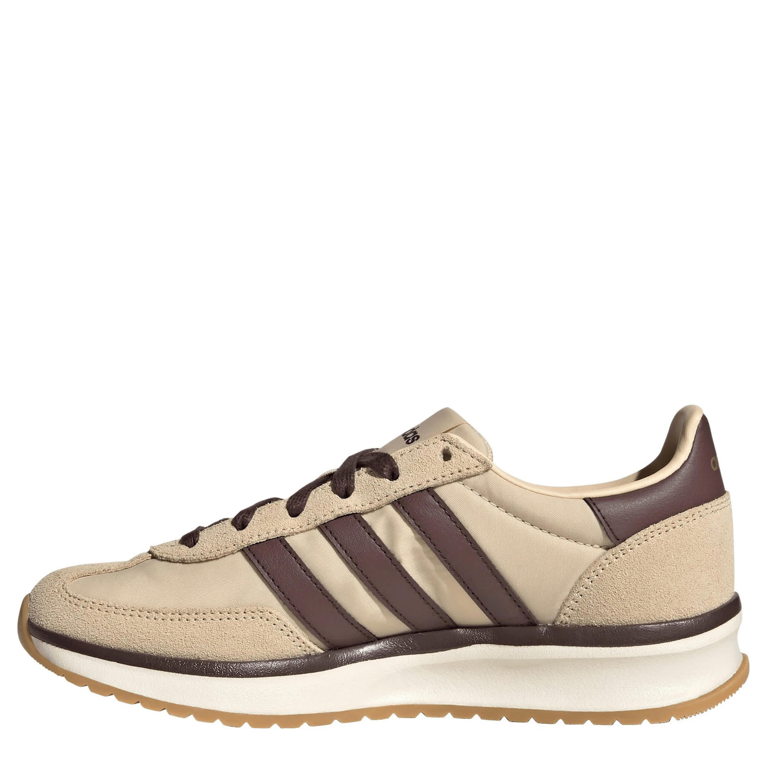 ADIDAS-WOMENS RUN 70S 2-0-SAND & DARK BROWN