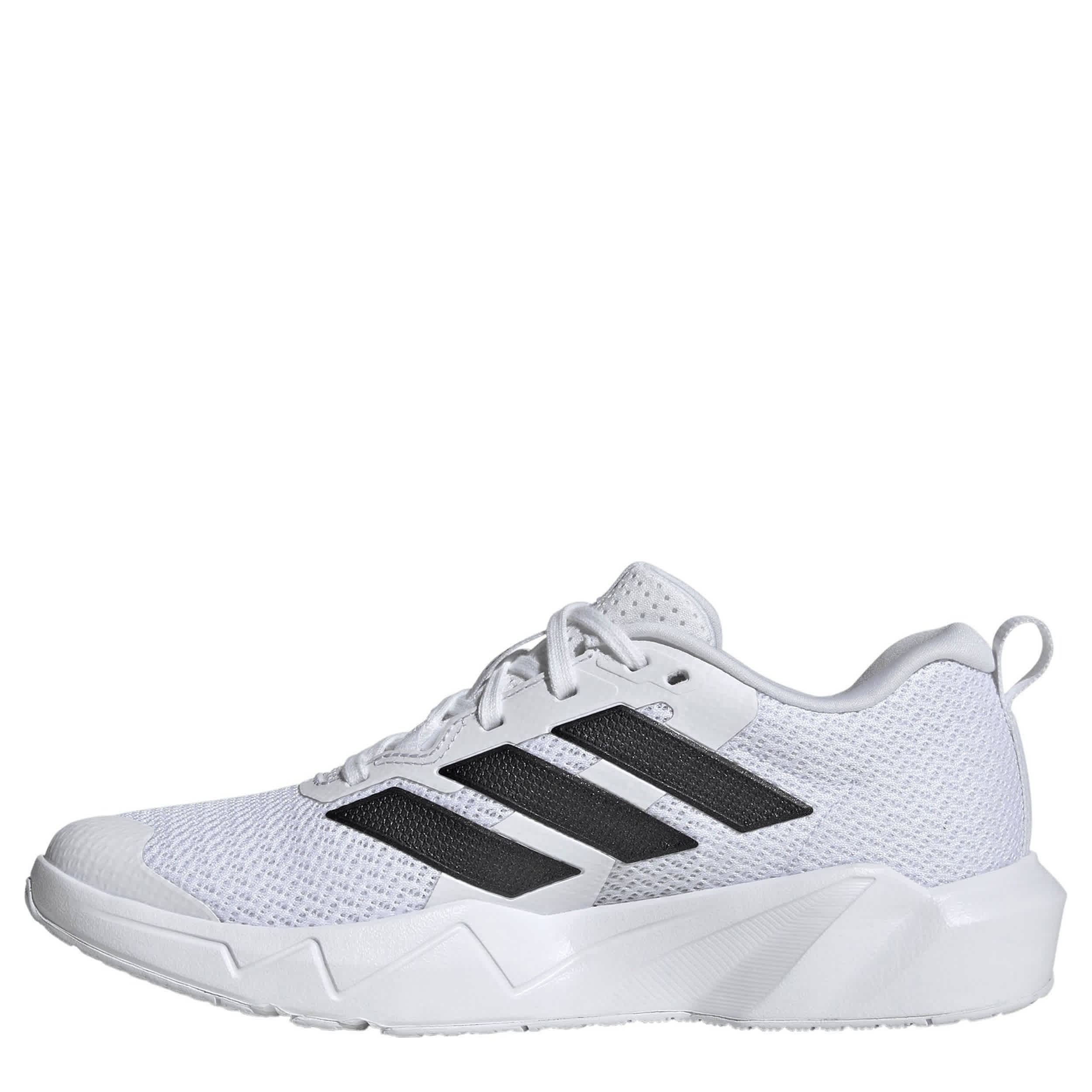 ADIDAS-WOMENS RAPIDMOVE GO TR-WHITE & BLACK