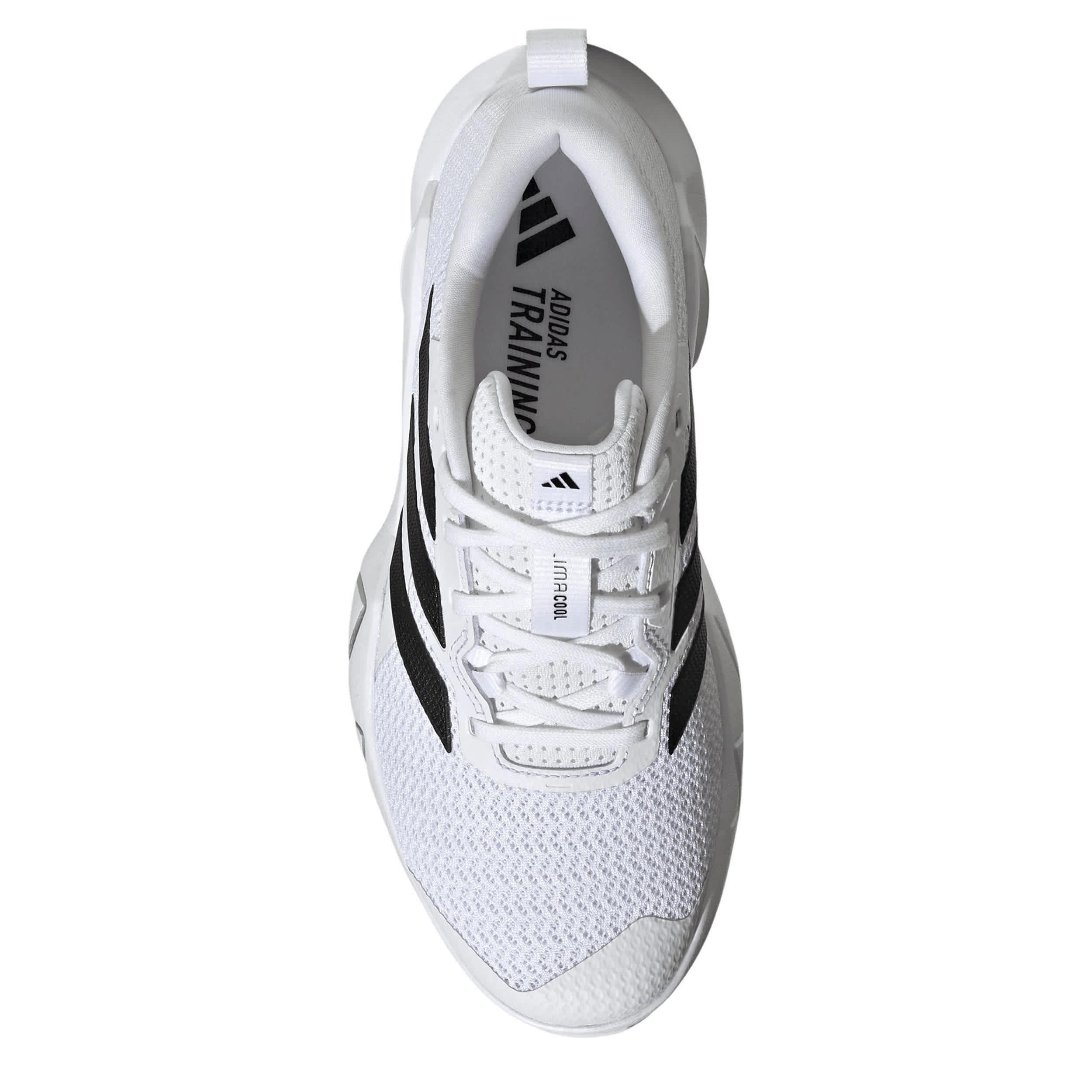 ADIDAS-WOMENS RAPIDMOVE GO TR-WHITE & BLACK