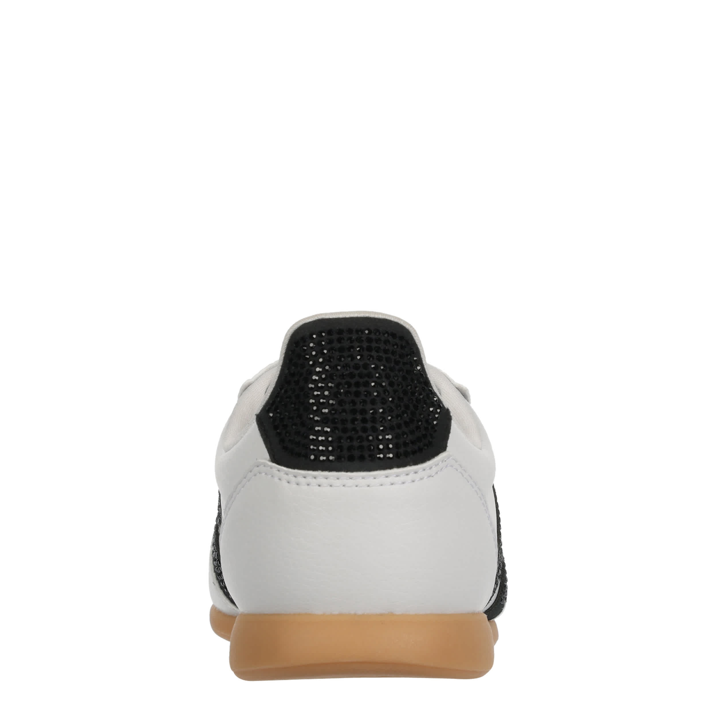 ADIDAS-WOMENS BARREDA LO SNEAKER-WHITE & BLACK