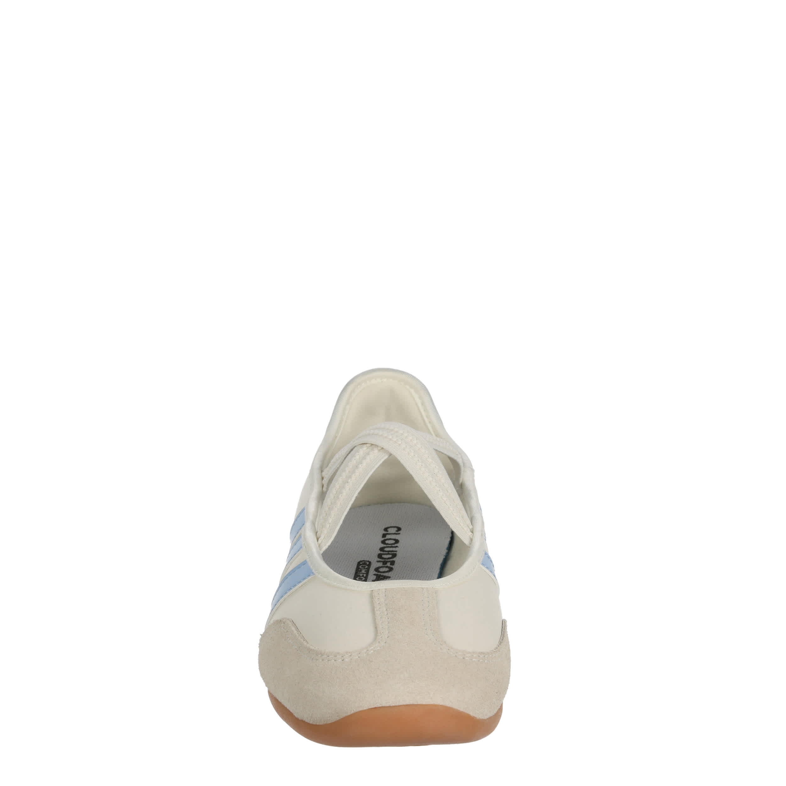ADIDAS-WOMENS BARREDA MARY JANE SNEAKER-OFF WHITE & LIGHT BLUE