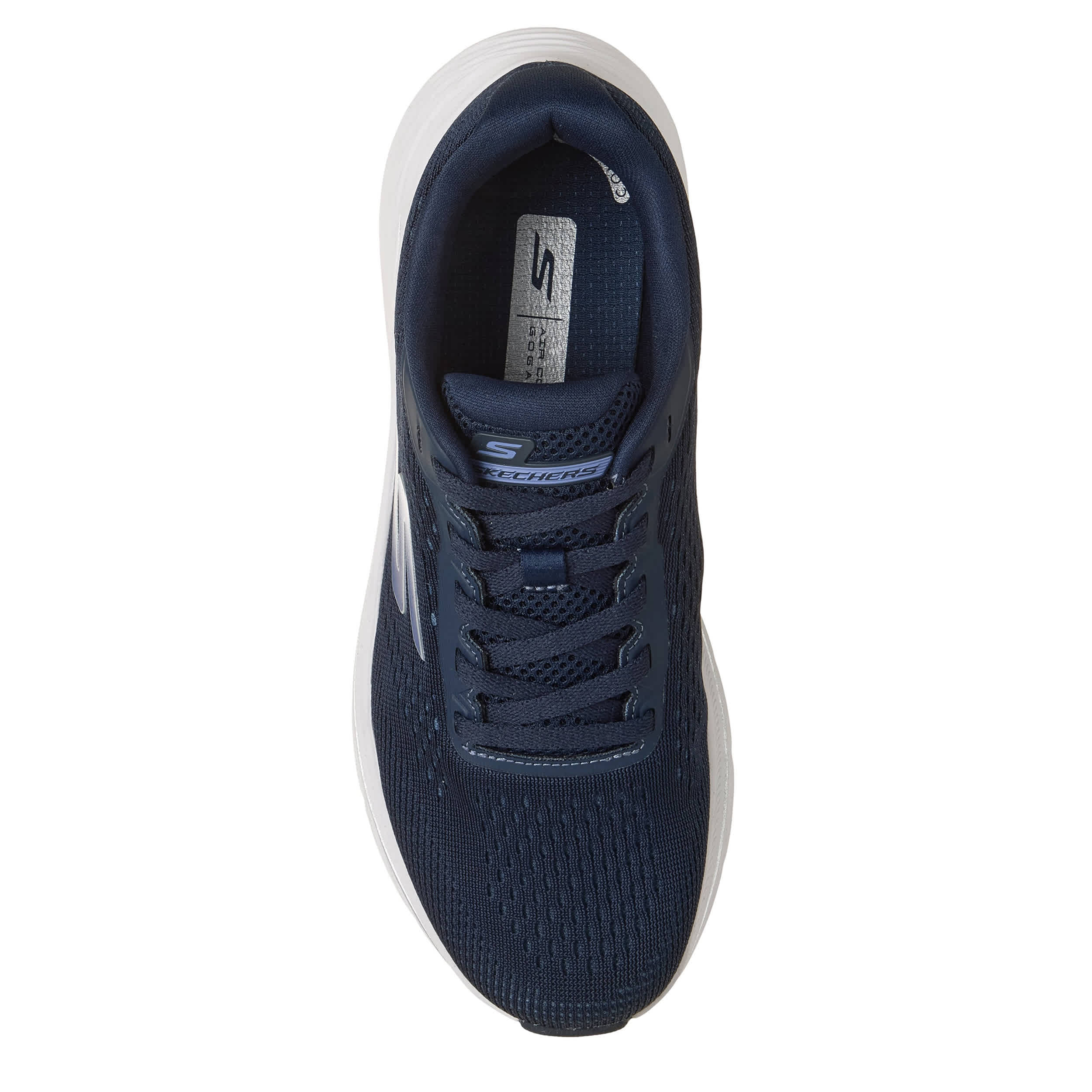 SKECHERS-WOMENS GO RUN CONSISTENT 3.0 RUNNING SHOE-NAVY & BLUE